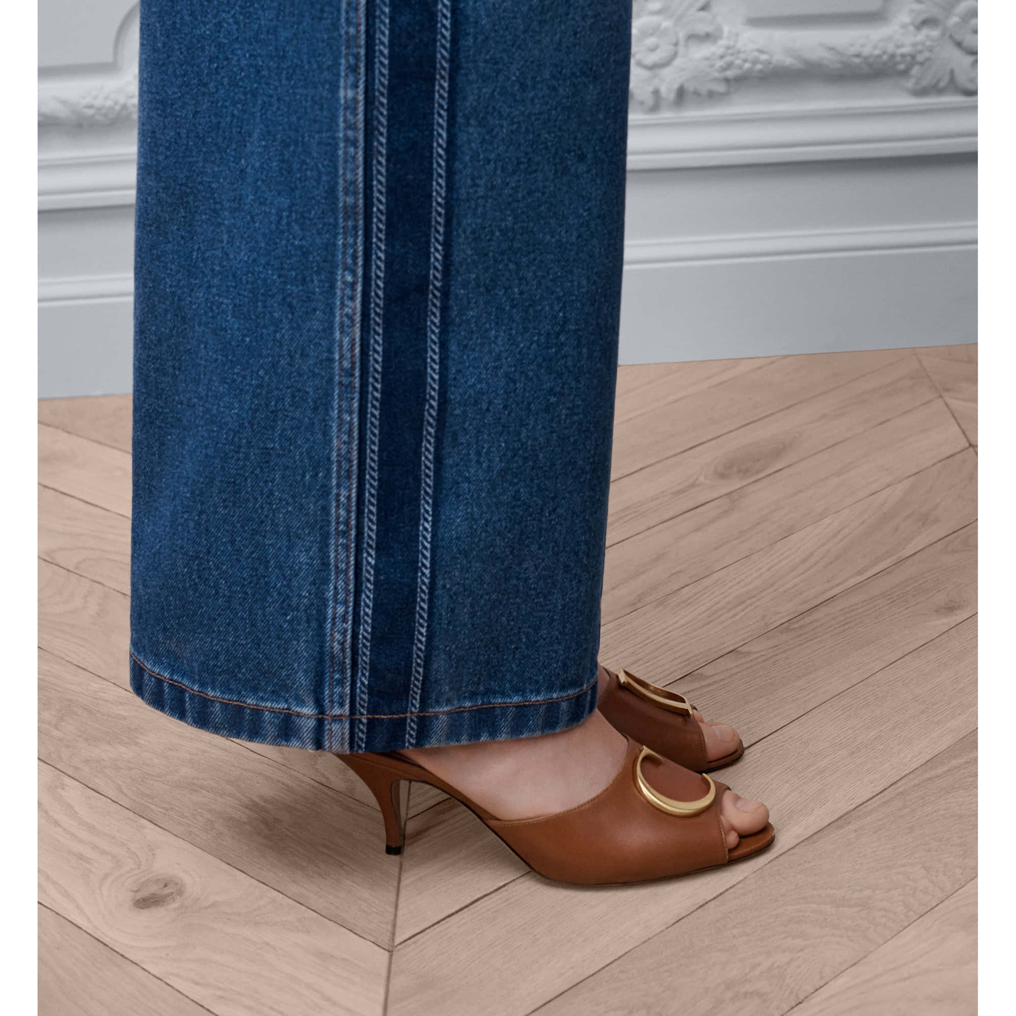 Dior Initials Heeled Slide