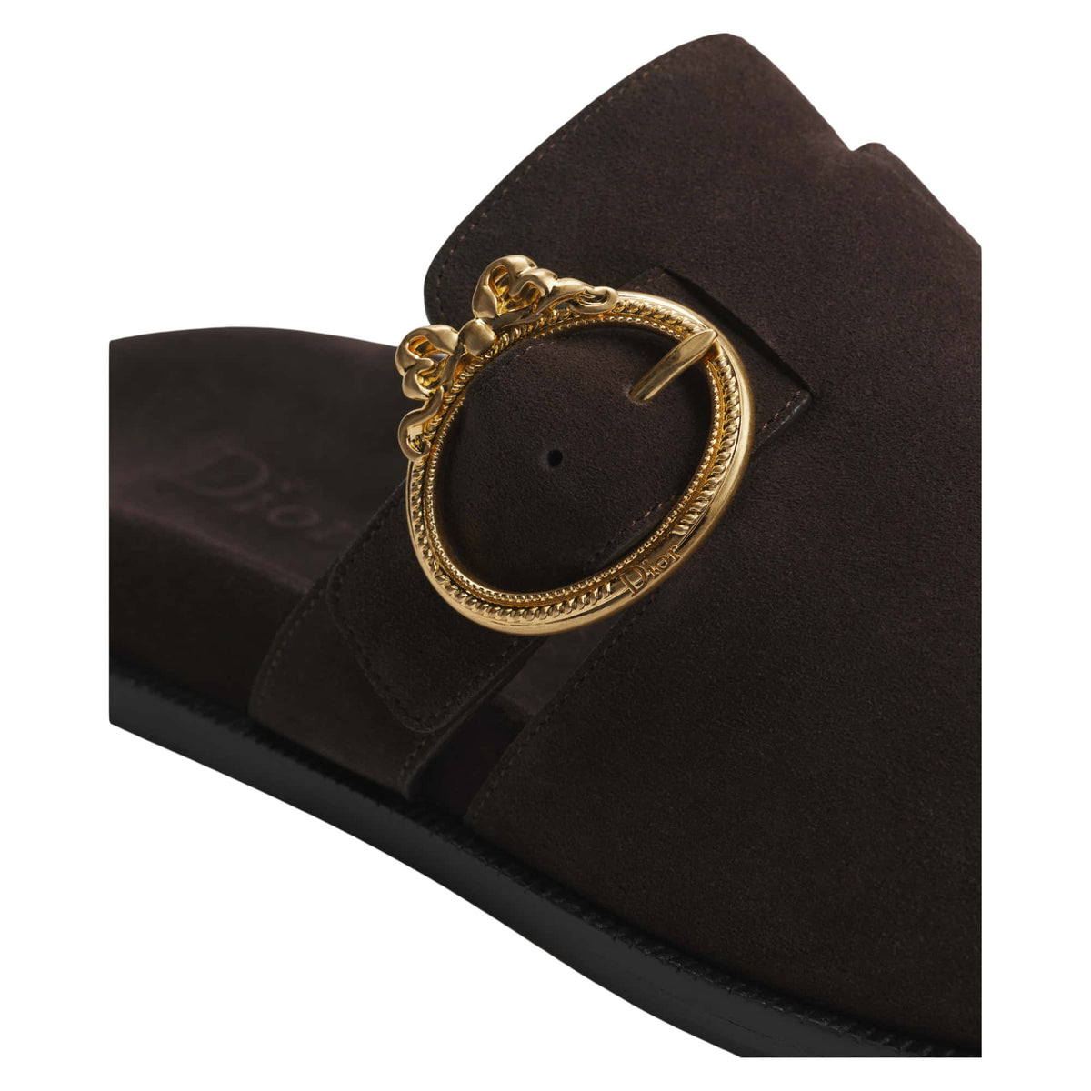 Dior Médaillon Buckle Mule