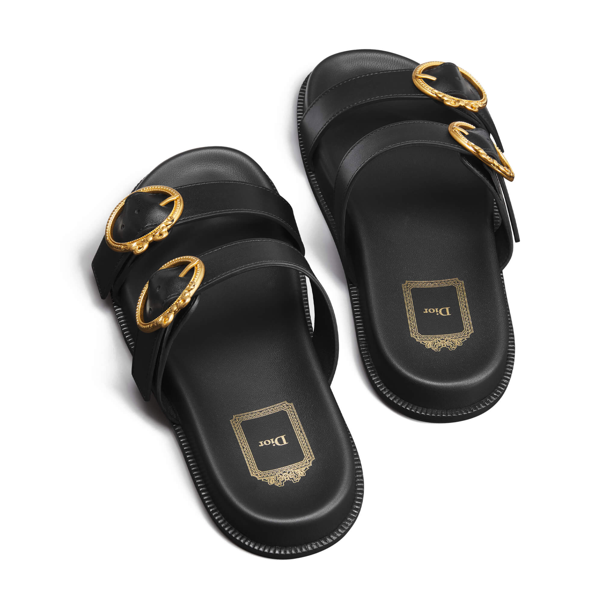 Dior Médaillon Buckle Slide