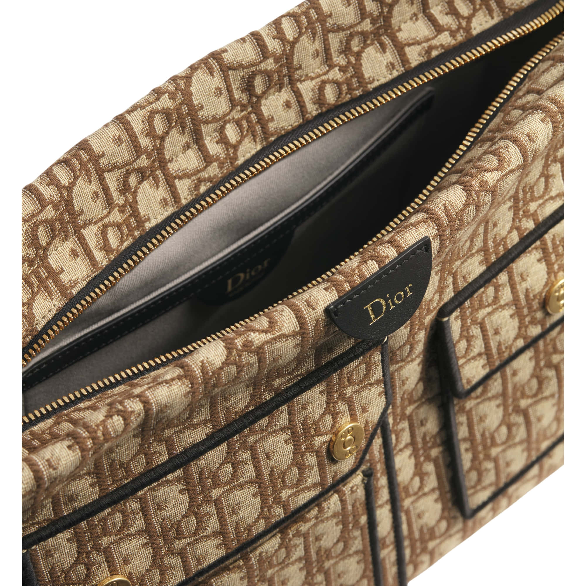 Dior Medium Pocket Dior Jett Zipped Messenger Bag