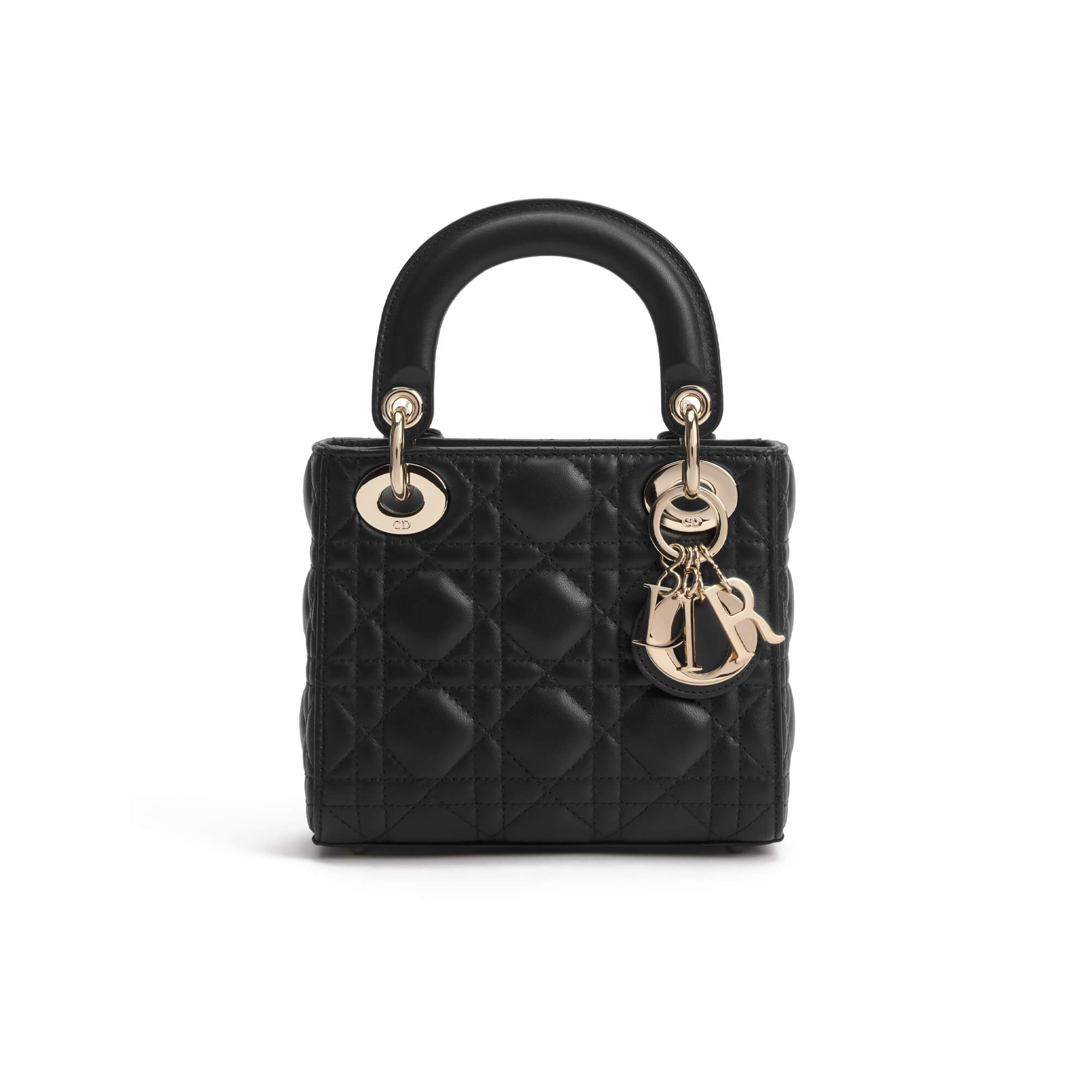 Dior Mini Lady Dior Bag With Chain