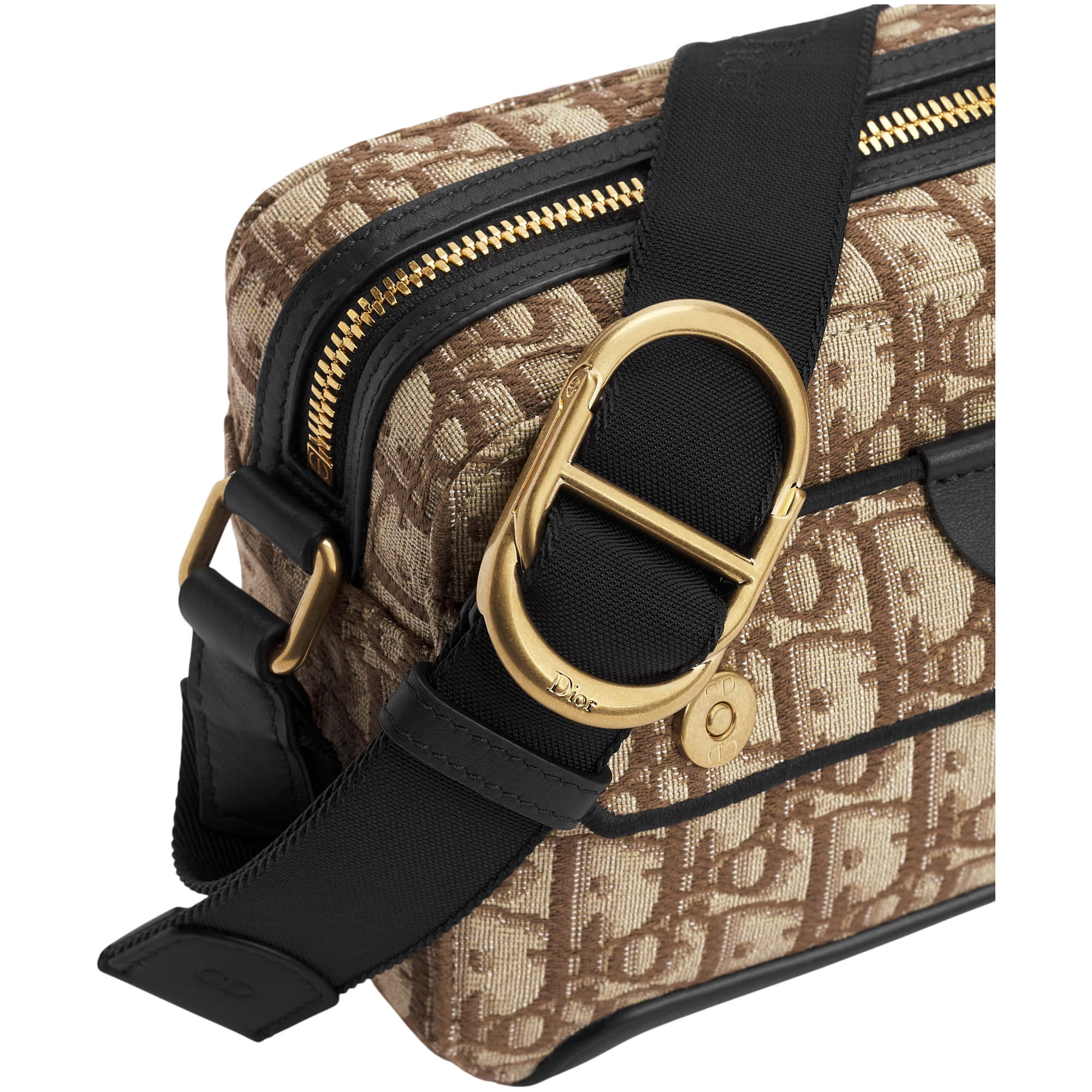 Dior Mini Pocket Dior Jett Zipped Messenger Bag