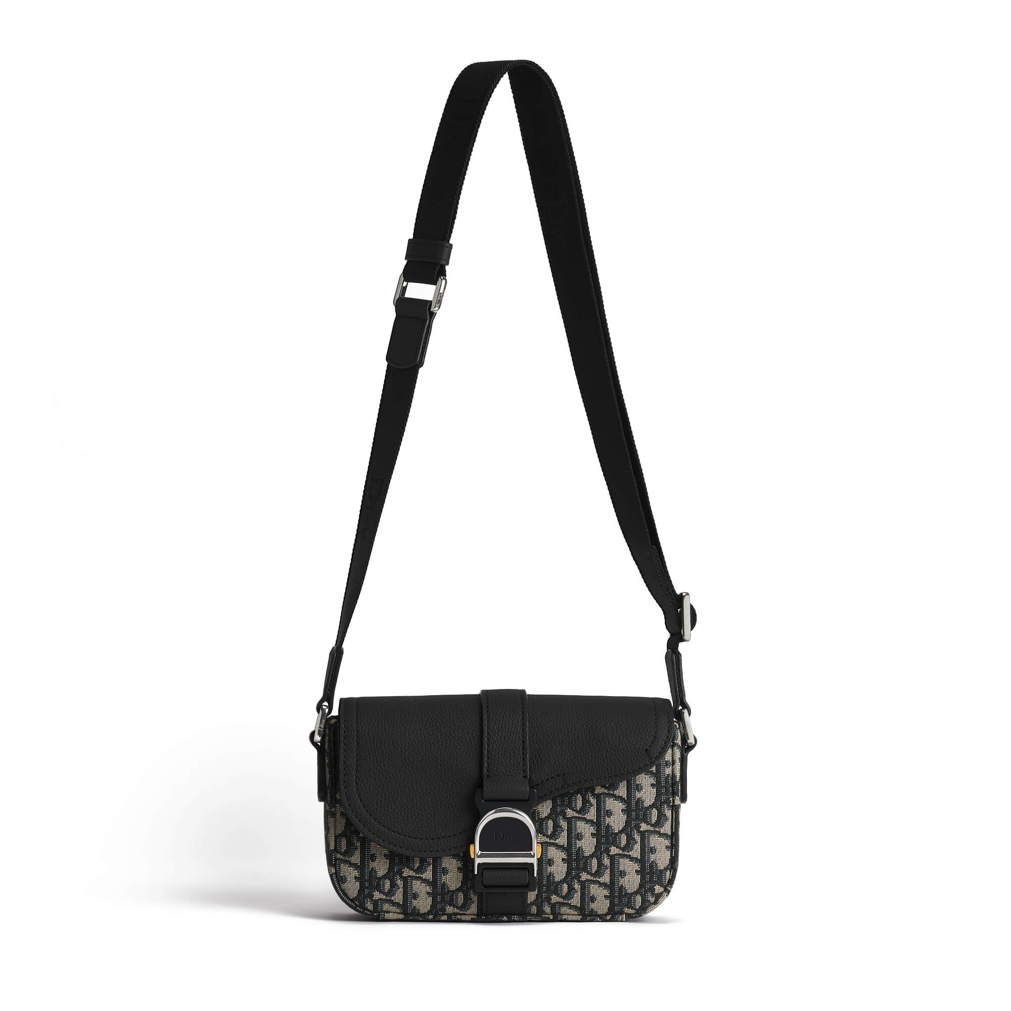 Dior Mini Saddle Heritage Messenger Bag with Flap