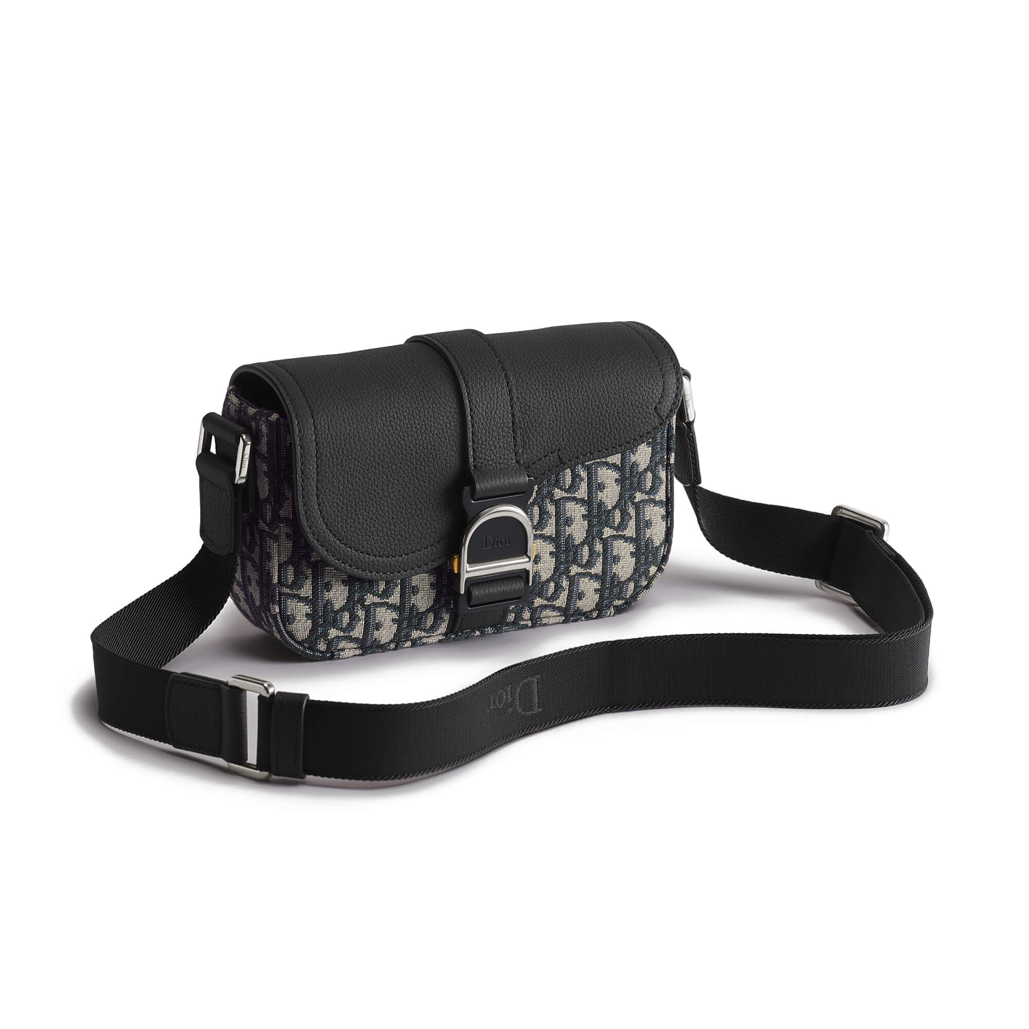 Dior Mini Saddle Heritage Messenger Bag with Flap