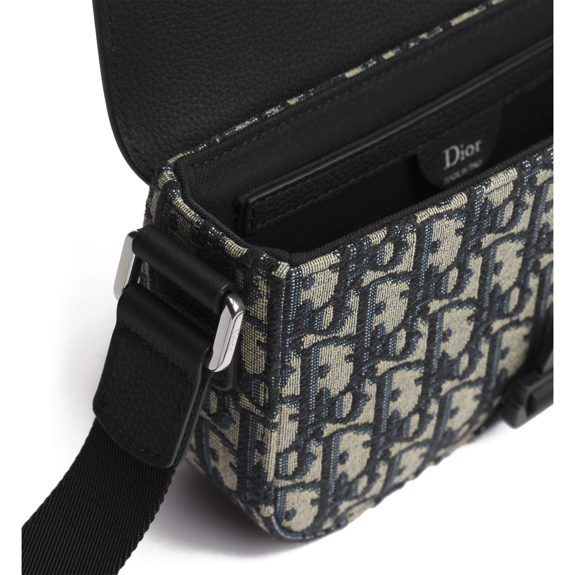 Dior Mini Saddle Heritage Messenger Bag with Flap