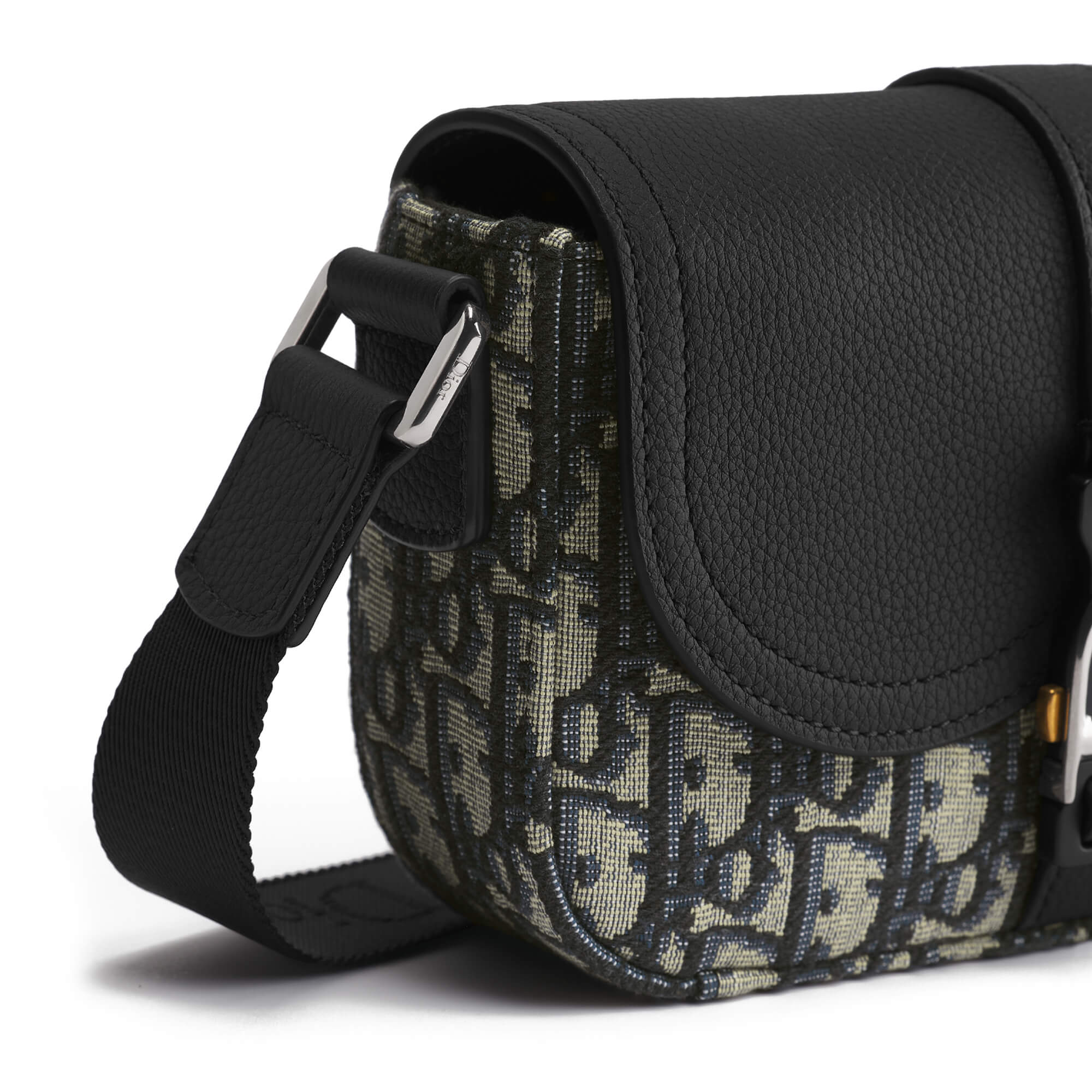 Dior Mini Saddle Heritage Messenger Bag with Flap