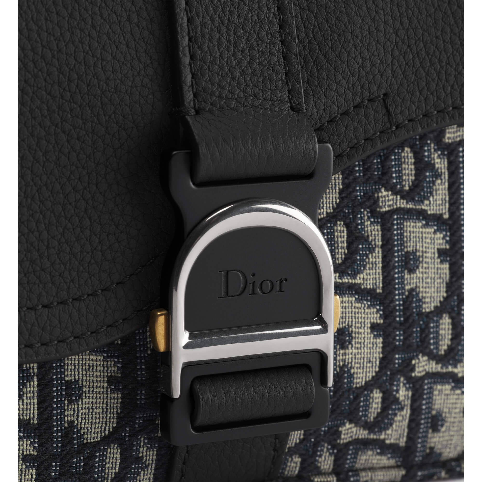 Dior Mini Saddle Heritage Messenger Bag with Flap