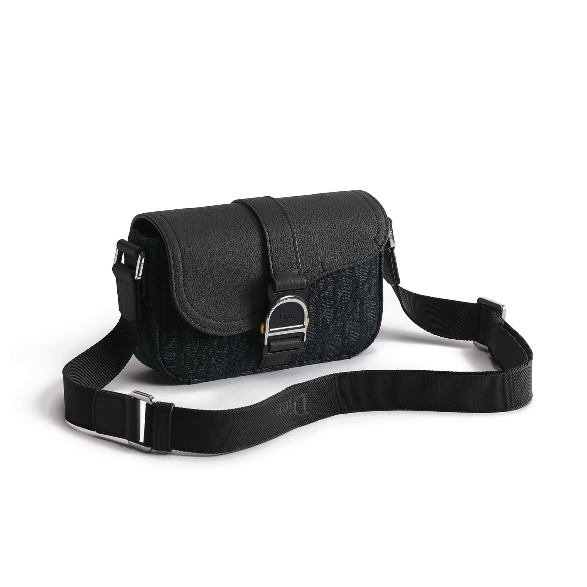 Dior Mini Saddle Heritage Messenger Bag with Flap