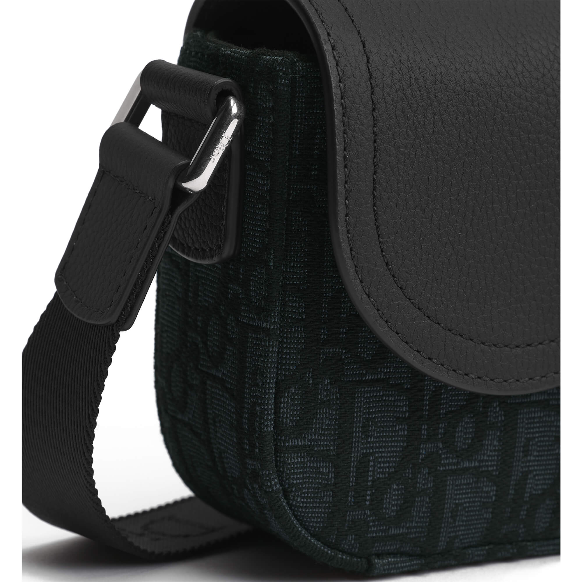 Dior Mini Saddle Heritage Messenger Bag with Flap