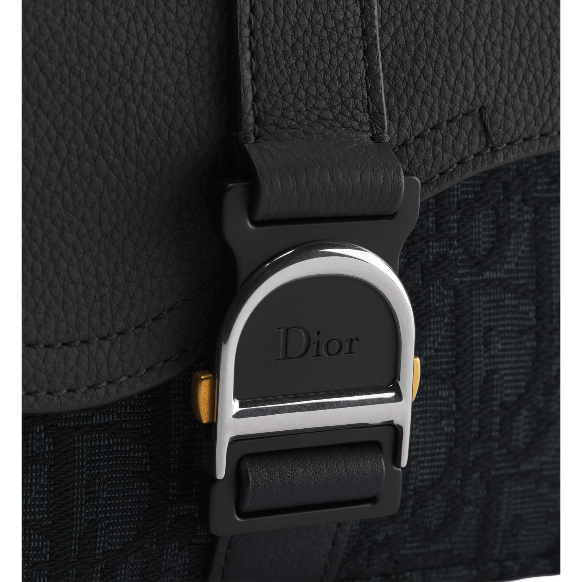 Dior Mini Saddle Heritage Messenger Bag with Flap
