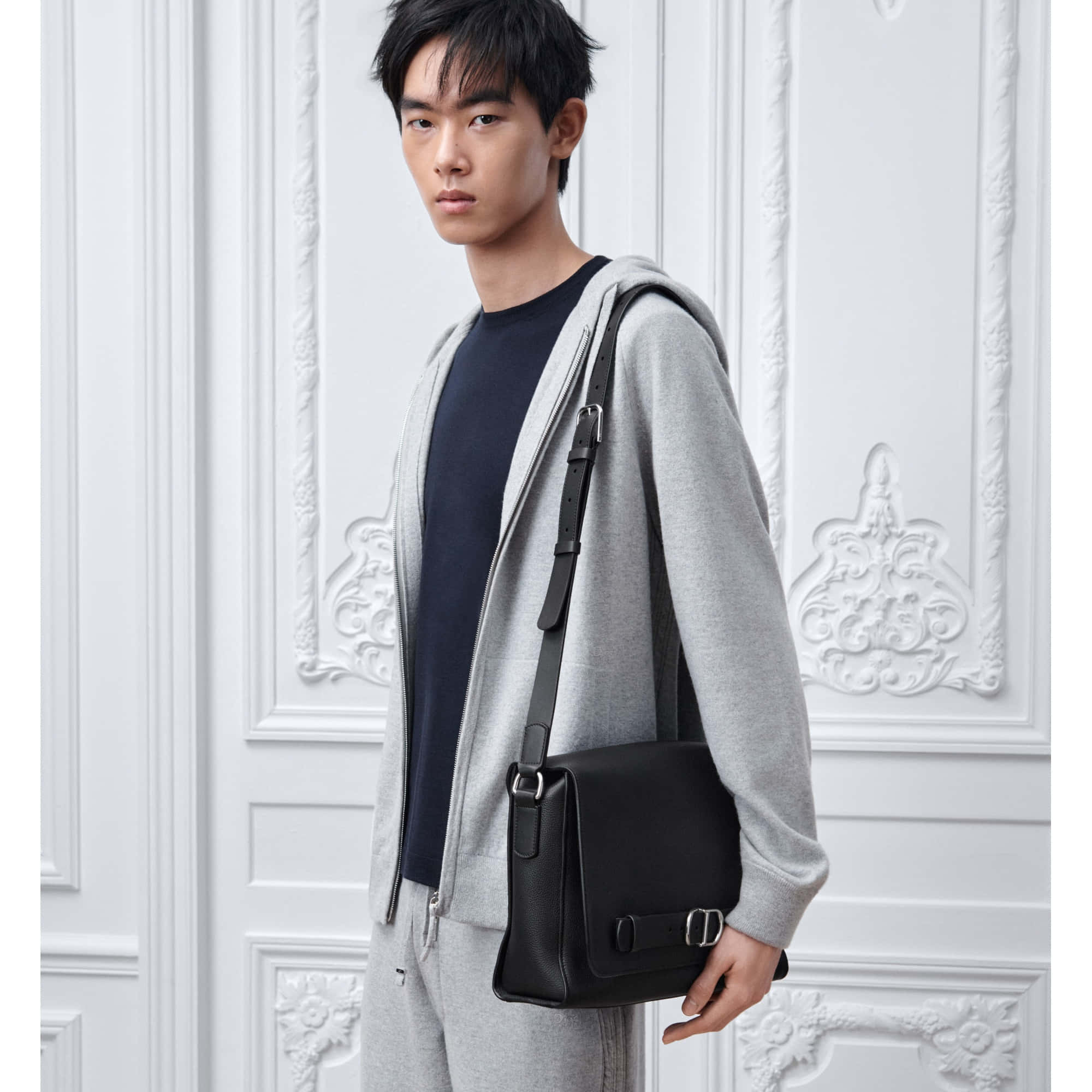 Dior Normandie Messenger Bag With Flap