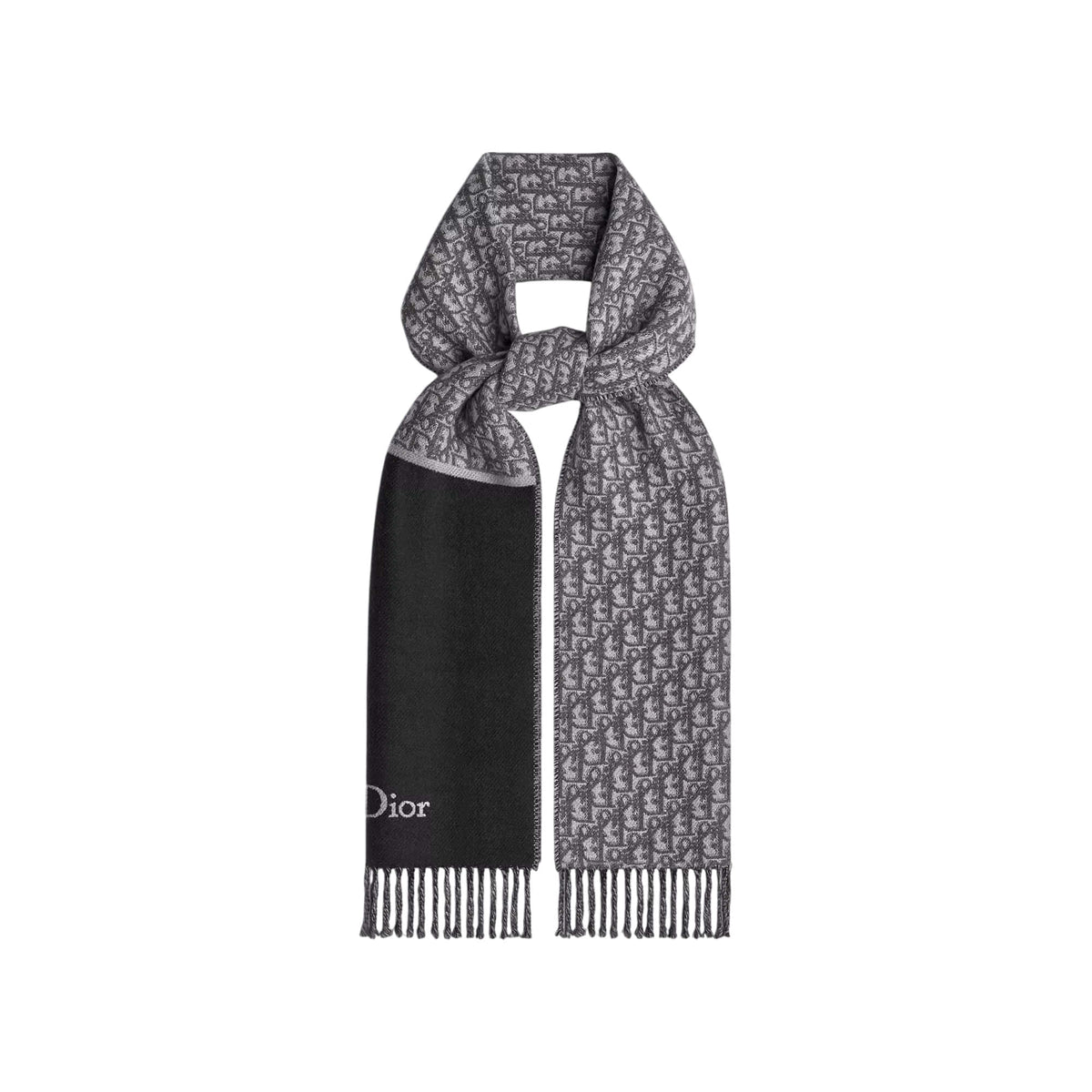 Dior Oblique Double-faced Scarf
