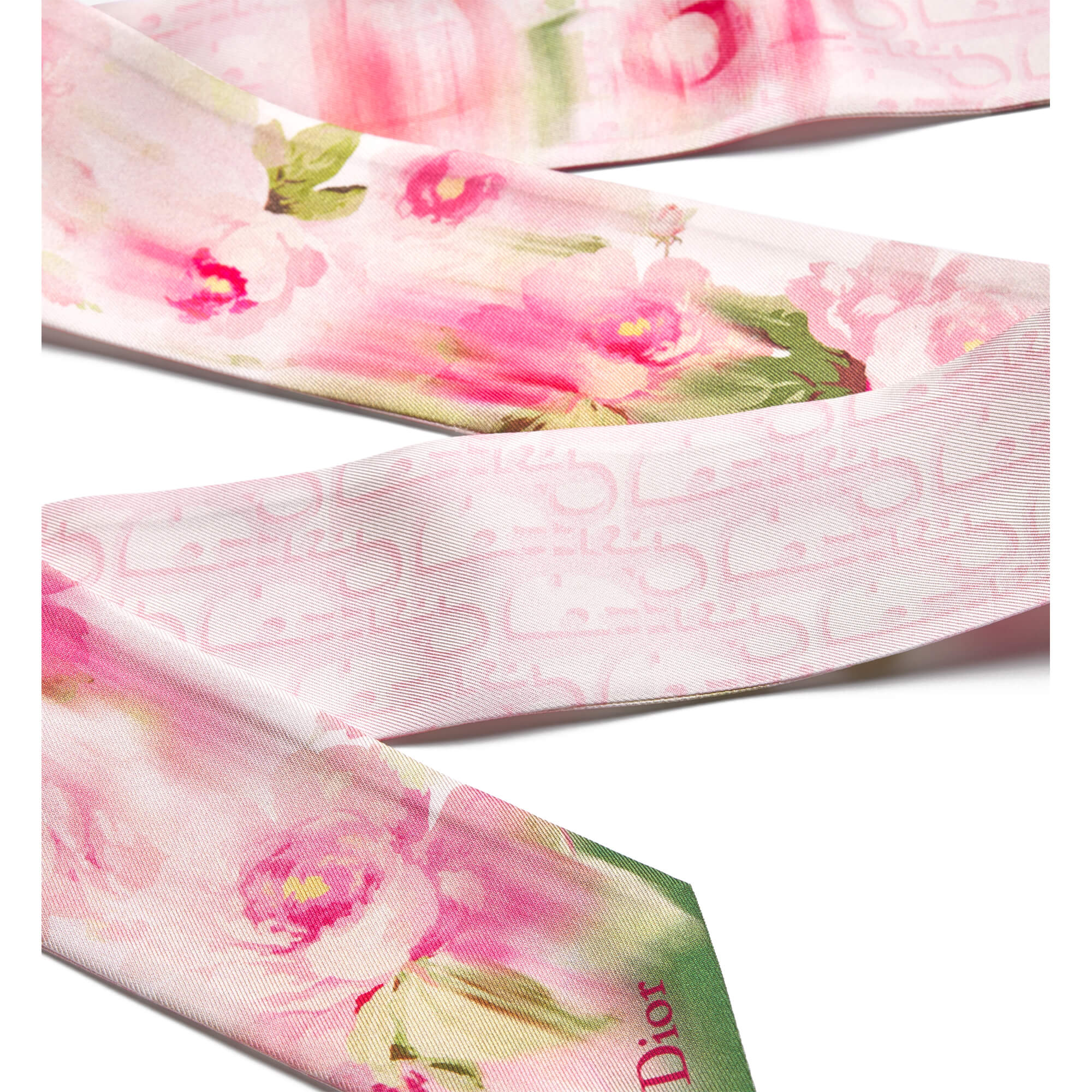 Dior Painted Roses Mitzah Scarf