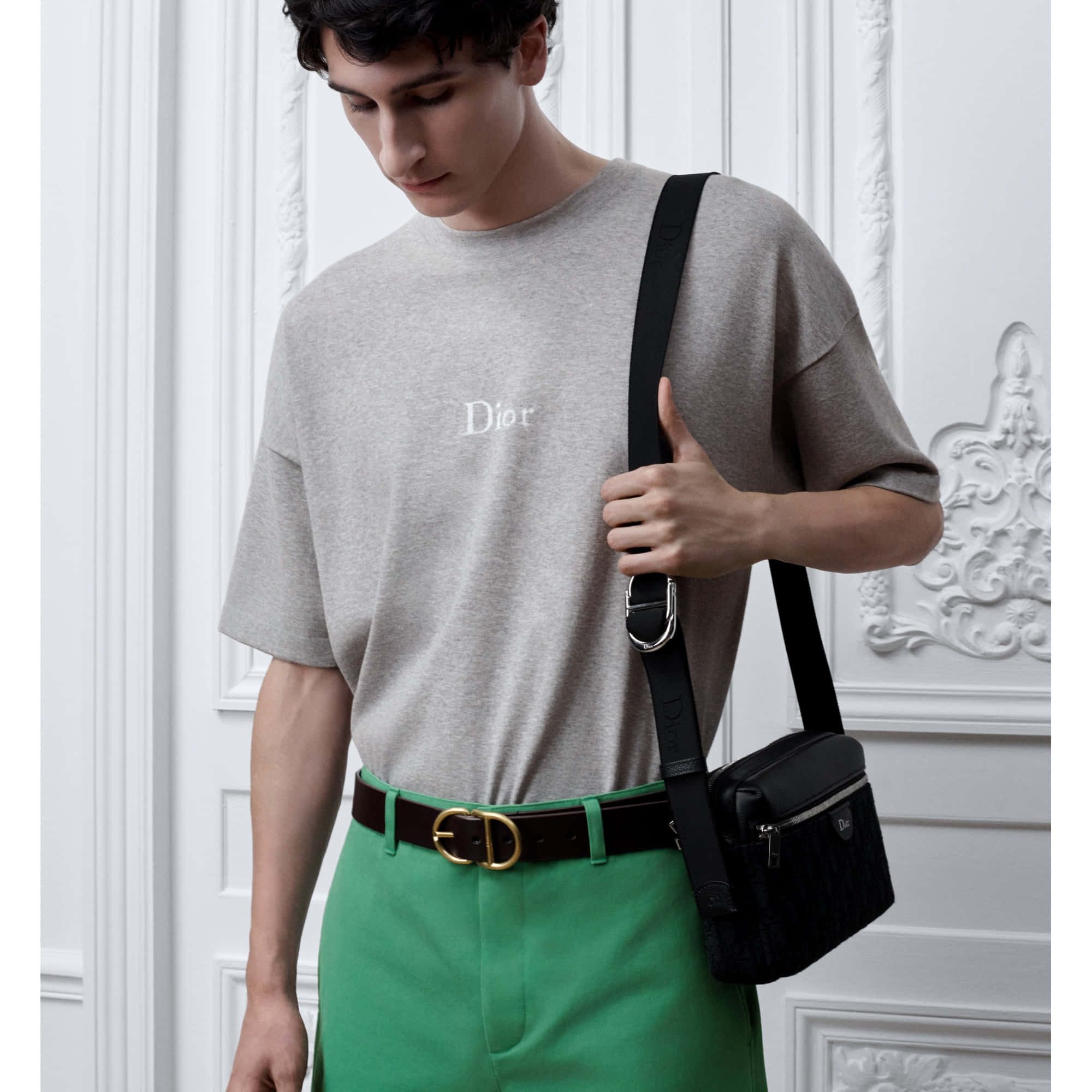 Dior Rider Zipped Messenger Bag