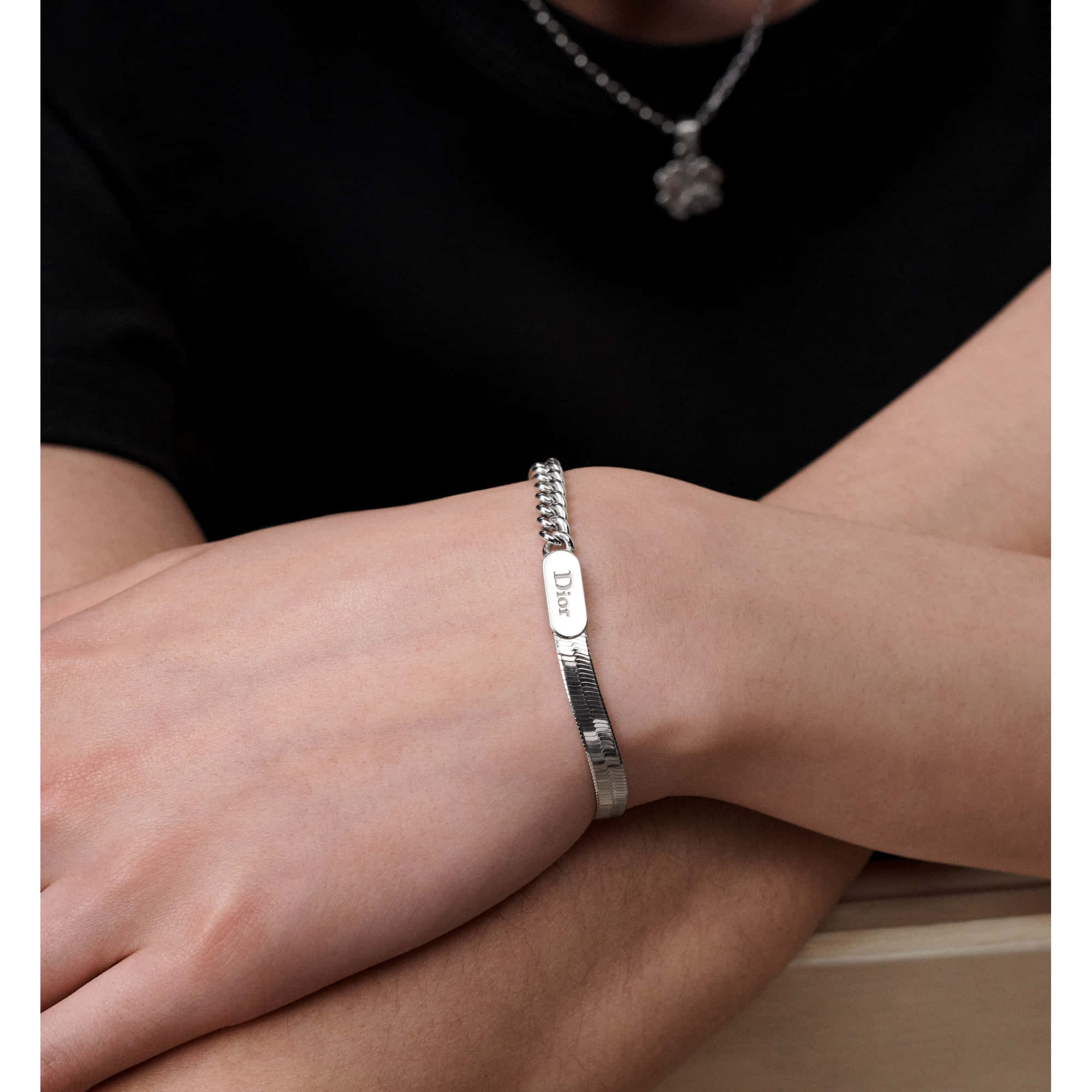 Dior Stack Chain Link Bracelet