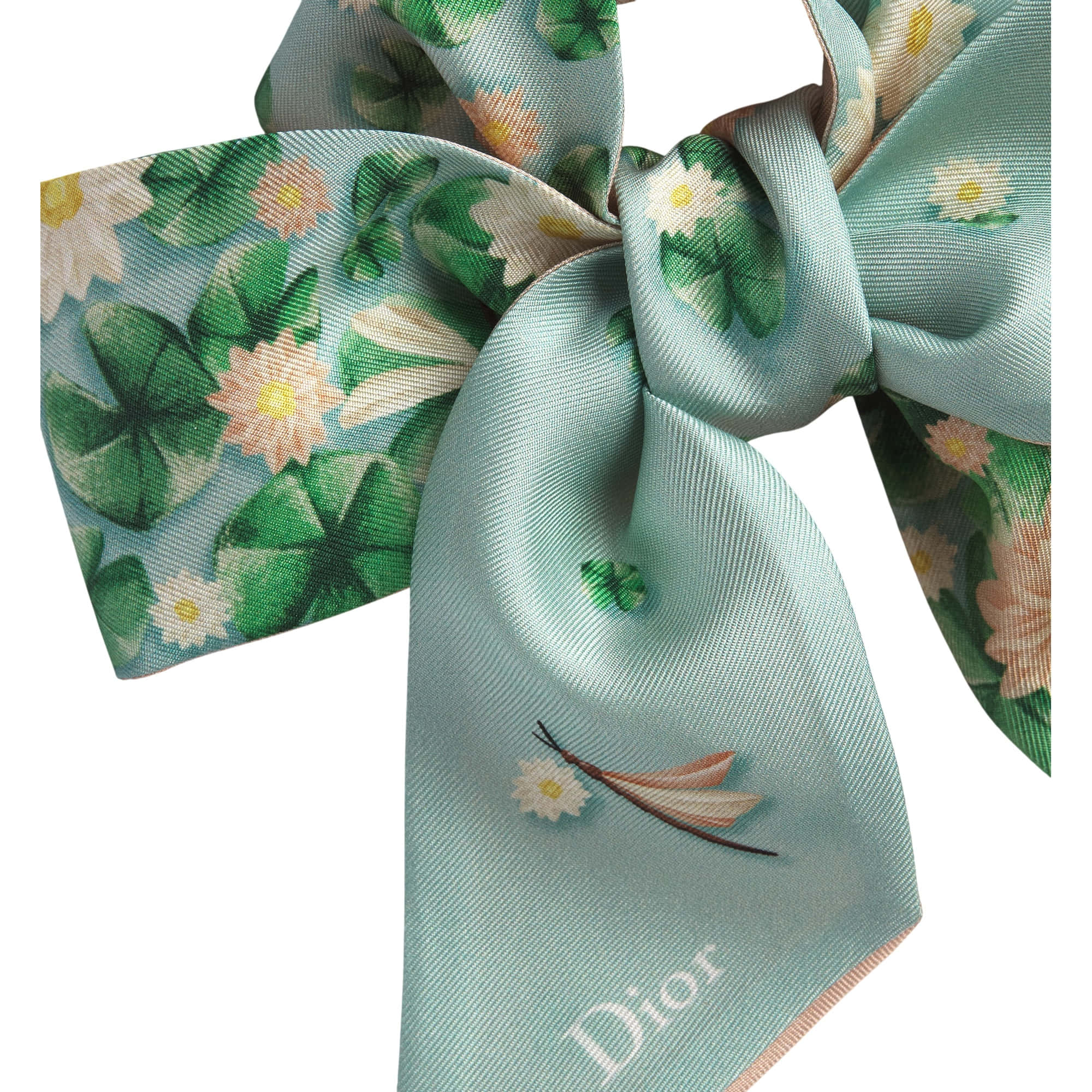 Dior Water Lily Mitzah Scarf