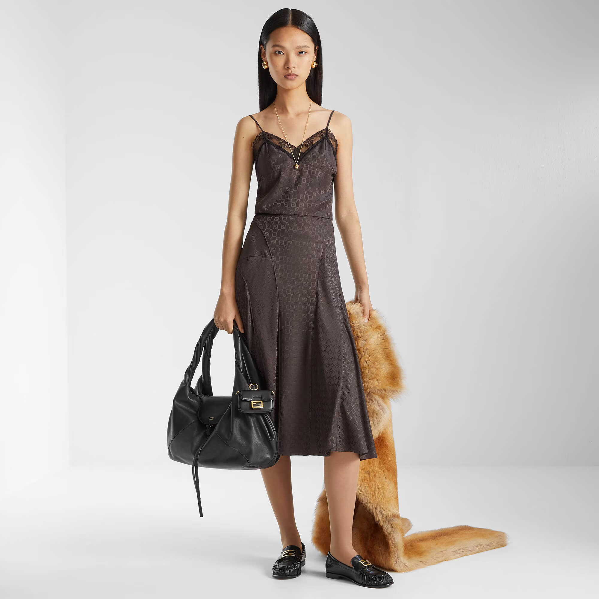 Fendi Baguette Loafers