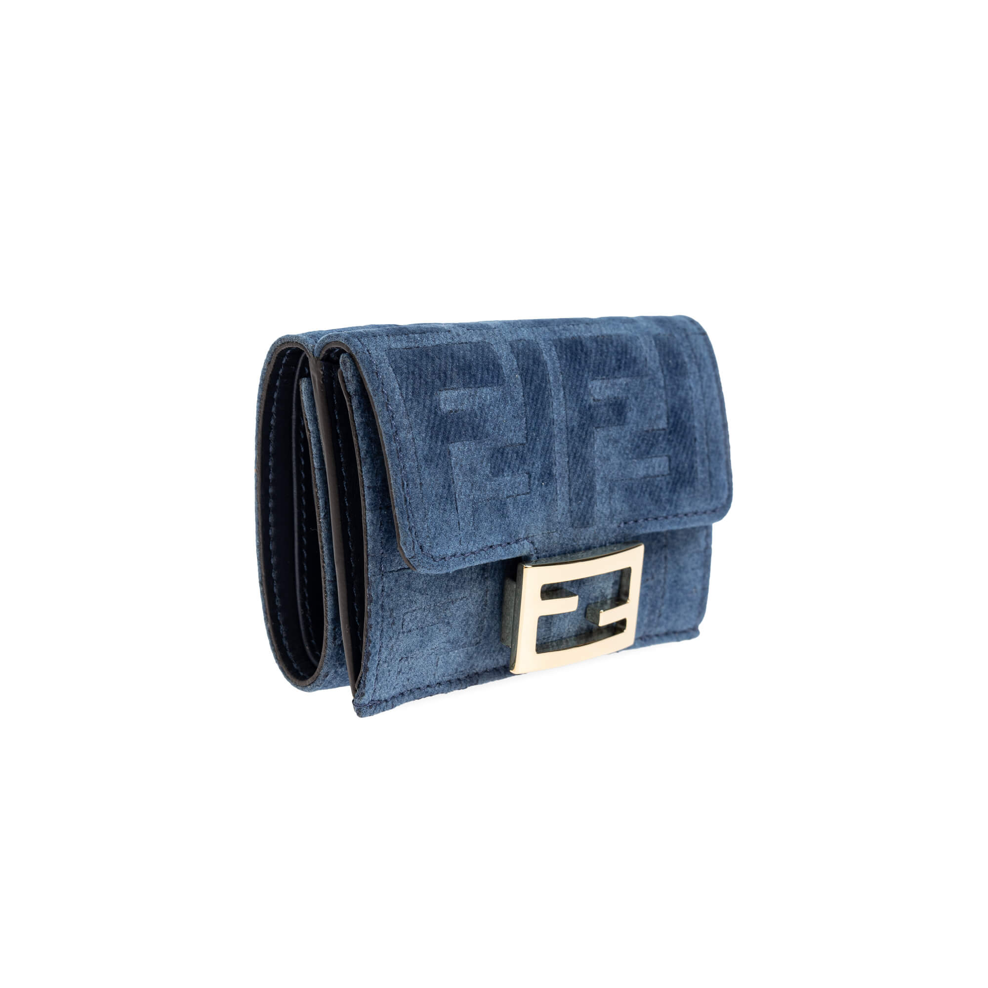 Fendi Baguette Micro Trifold Wallet