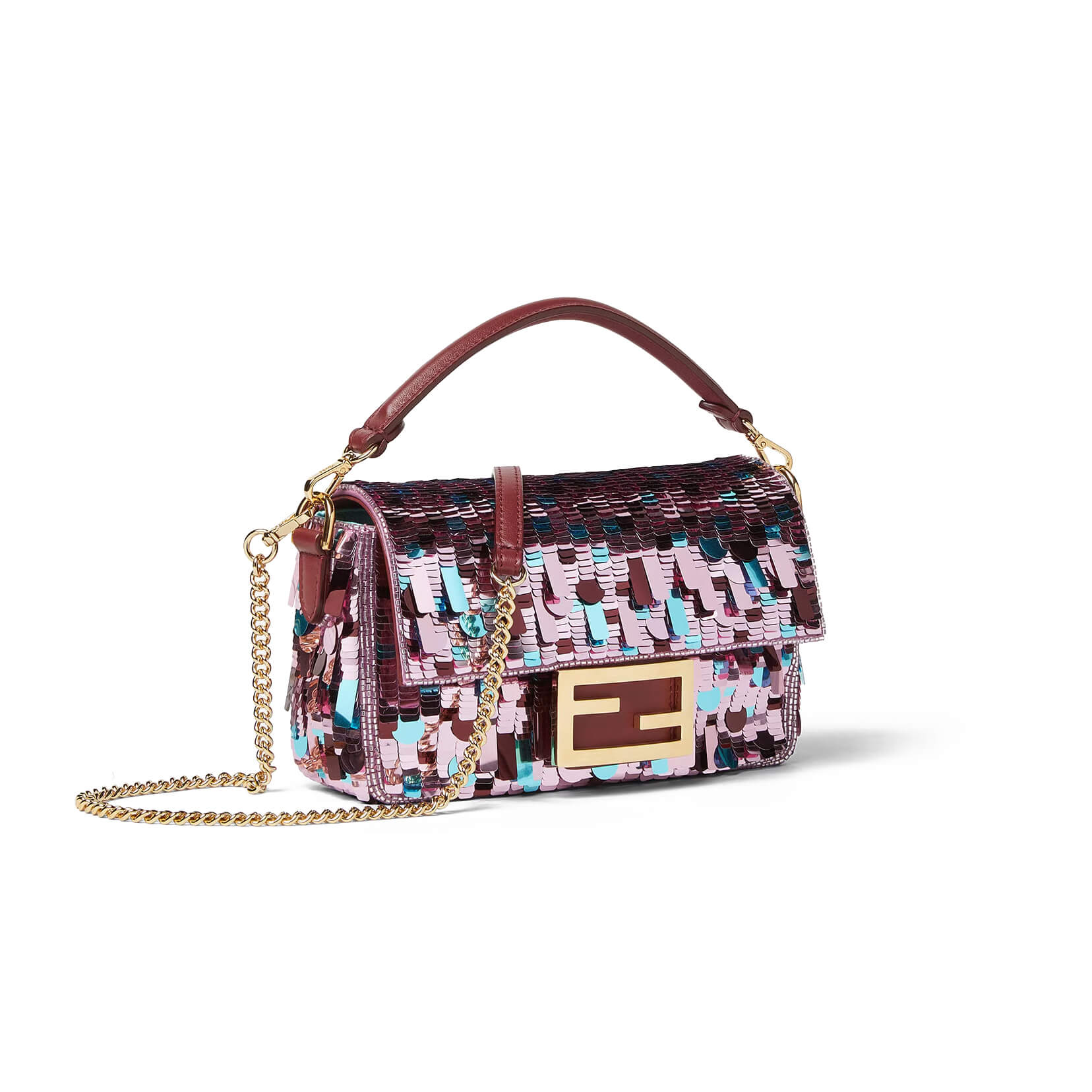 Fendi Baguette® Mini Sequin Bag
