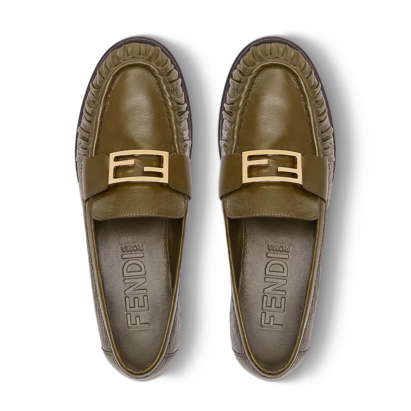 Fendi Baguette Loafers