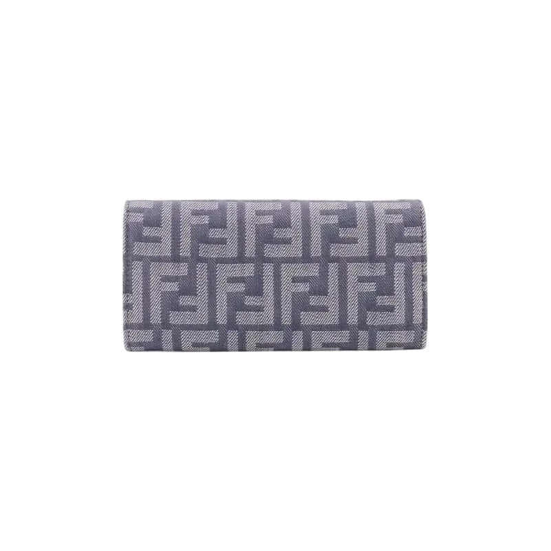 Fendi Baguette Continental Wallet With Chain