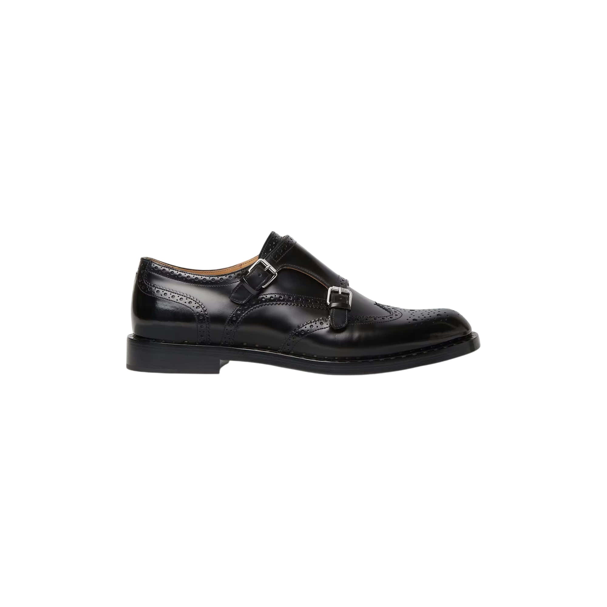 Fendi Double Monk Strap Shoes