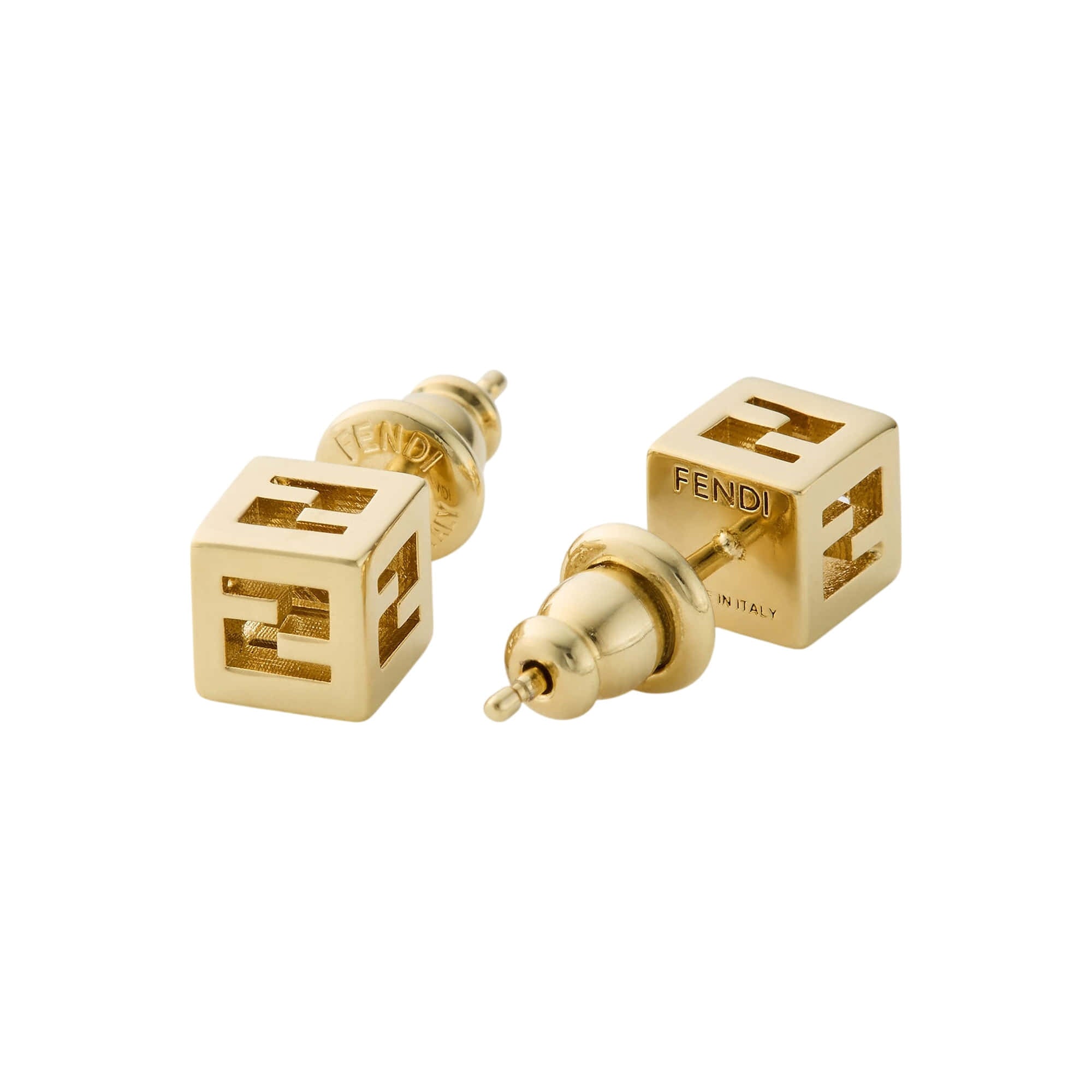 Fendi Faces Stud Earrings