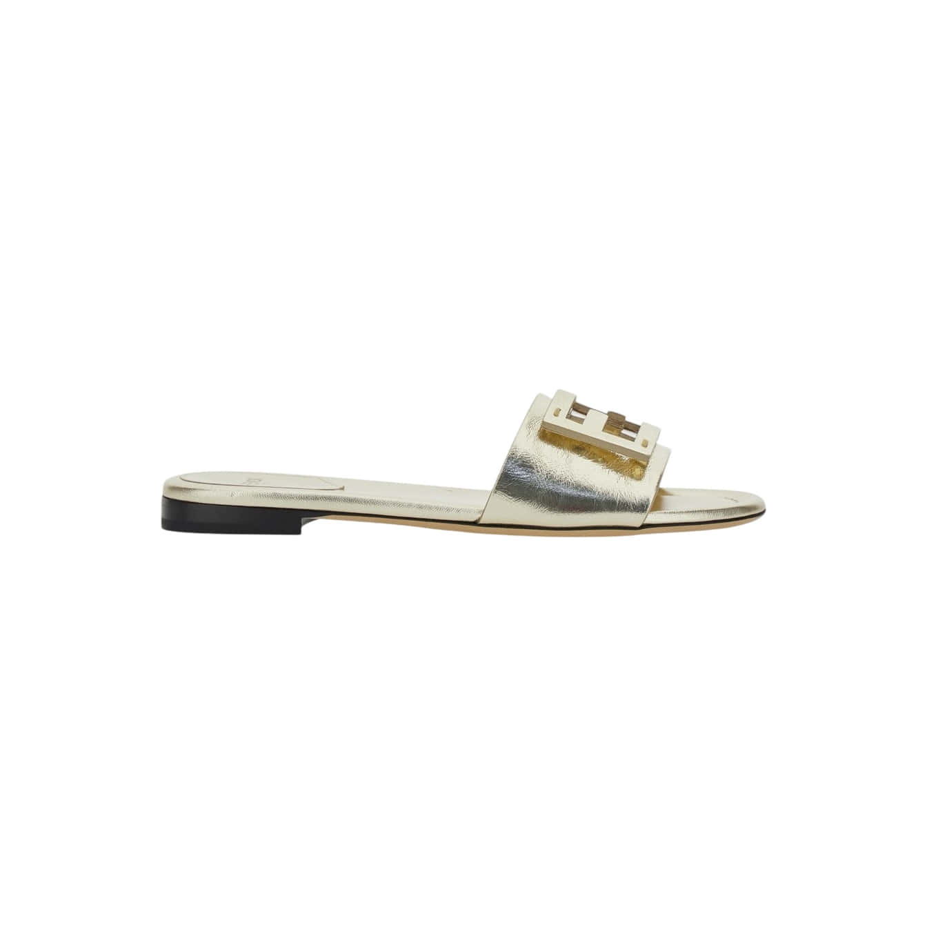 Fendi Laminated FF Slides