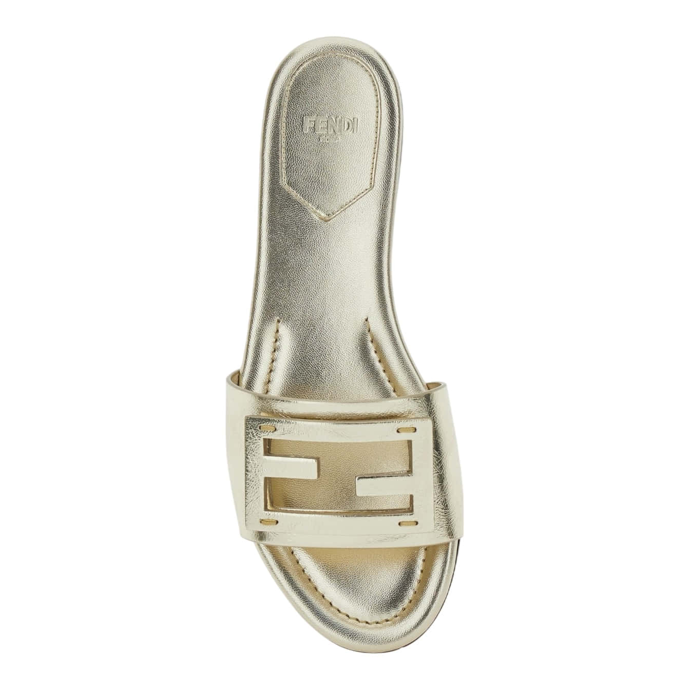 Fendi Laminated FF Slides