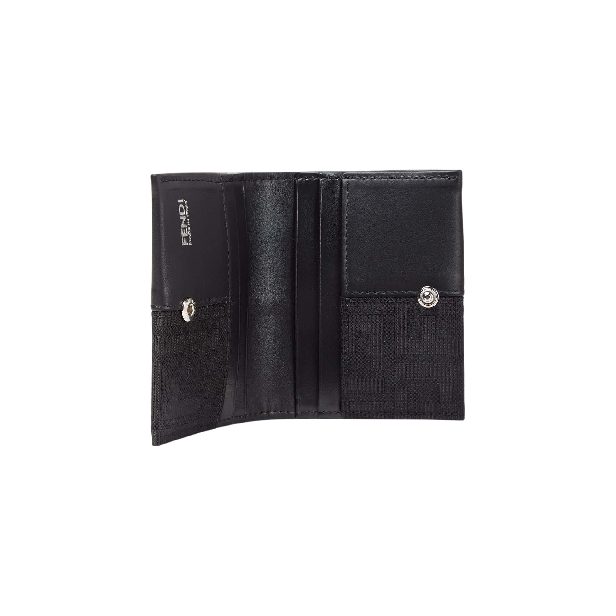 Fendi FF Jacquard Card Holder