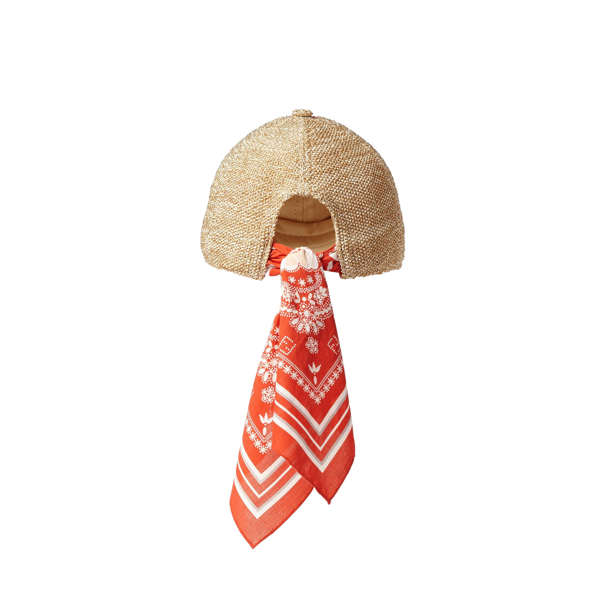 Fendi Baseball Cap With Bandana