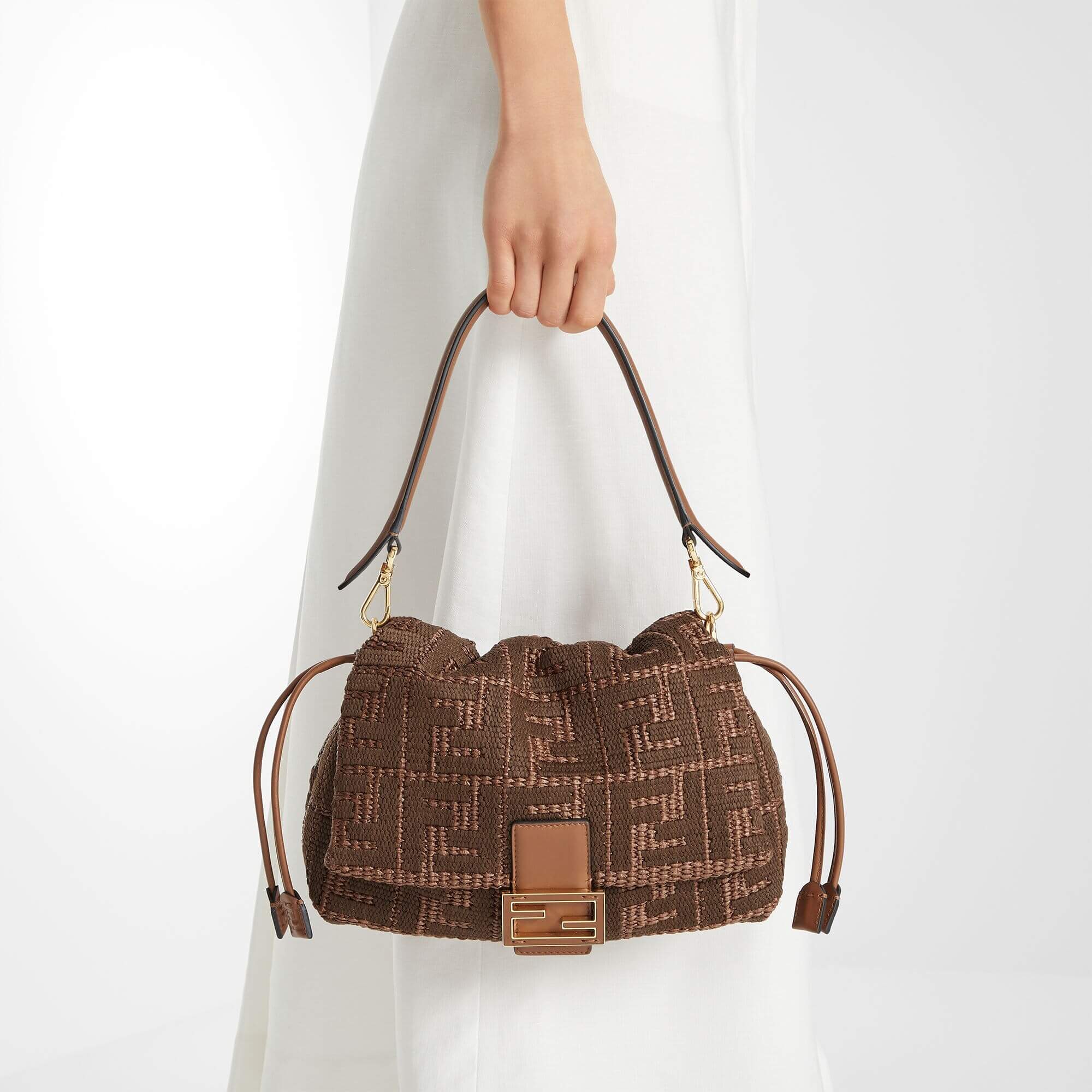 Fendi Mamma Baguette Medium Bag