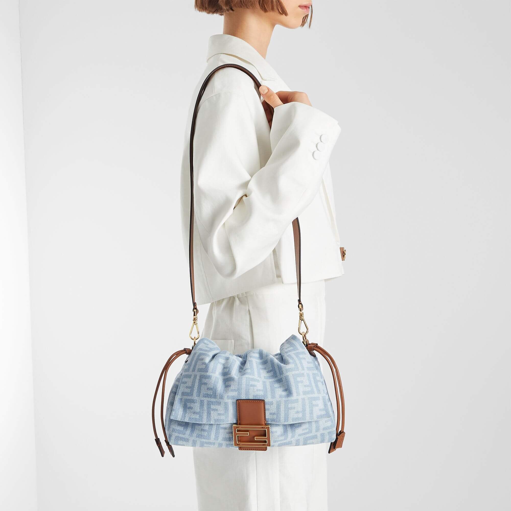 Fendi Mamma Baguette Medium Bag