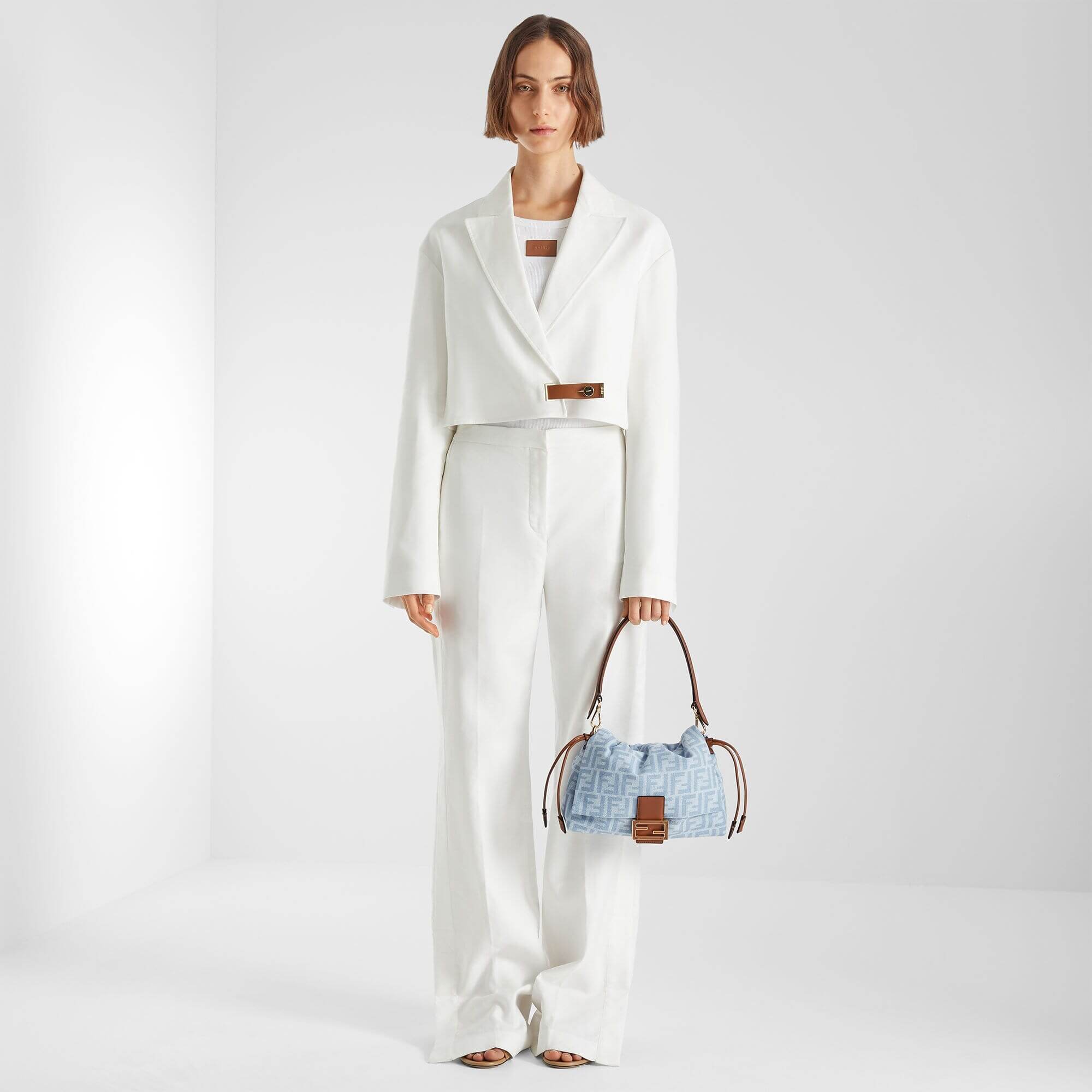 Fendi Mamma Baguette Medium Bag