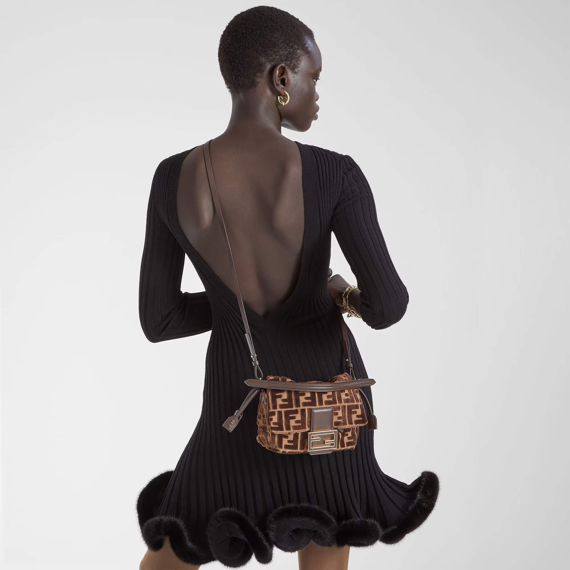 Fendi Mamma Baguette Small Bag