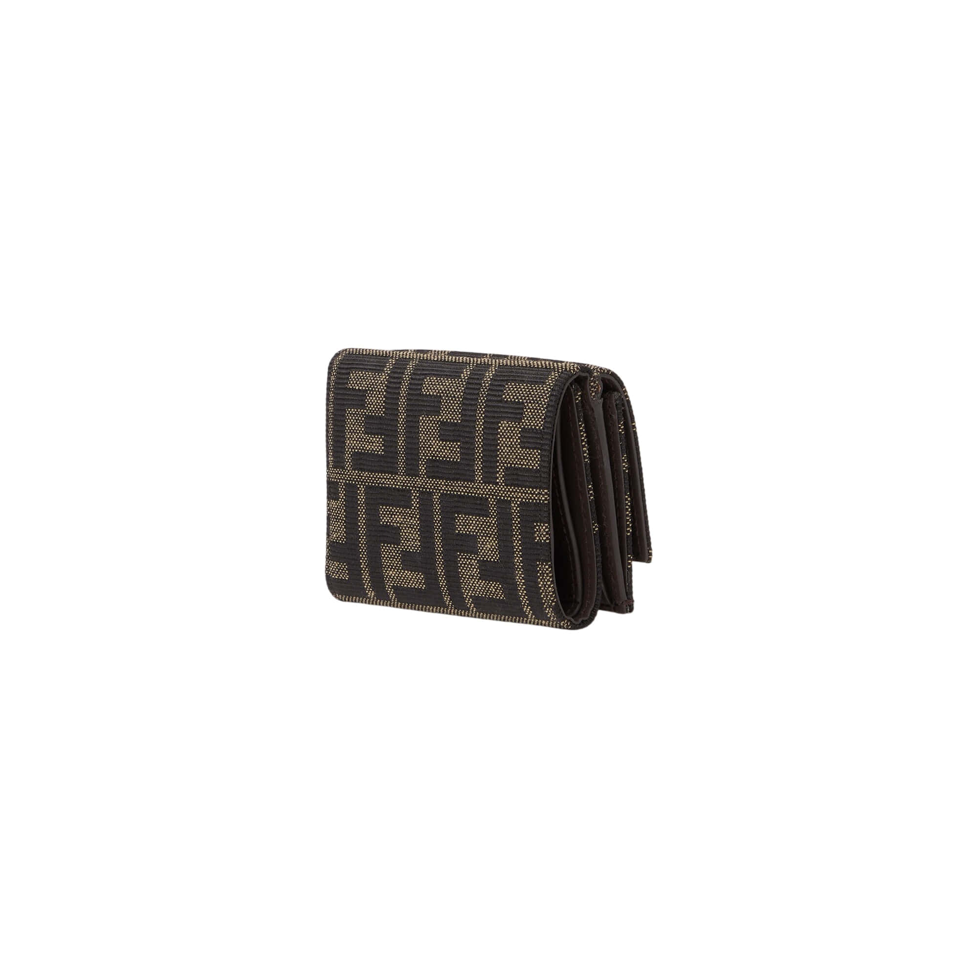 Fendi Mini Tube Trifold Compact Wallet