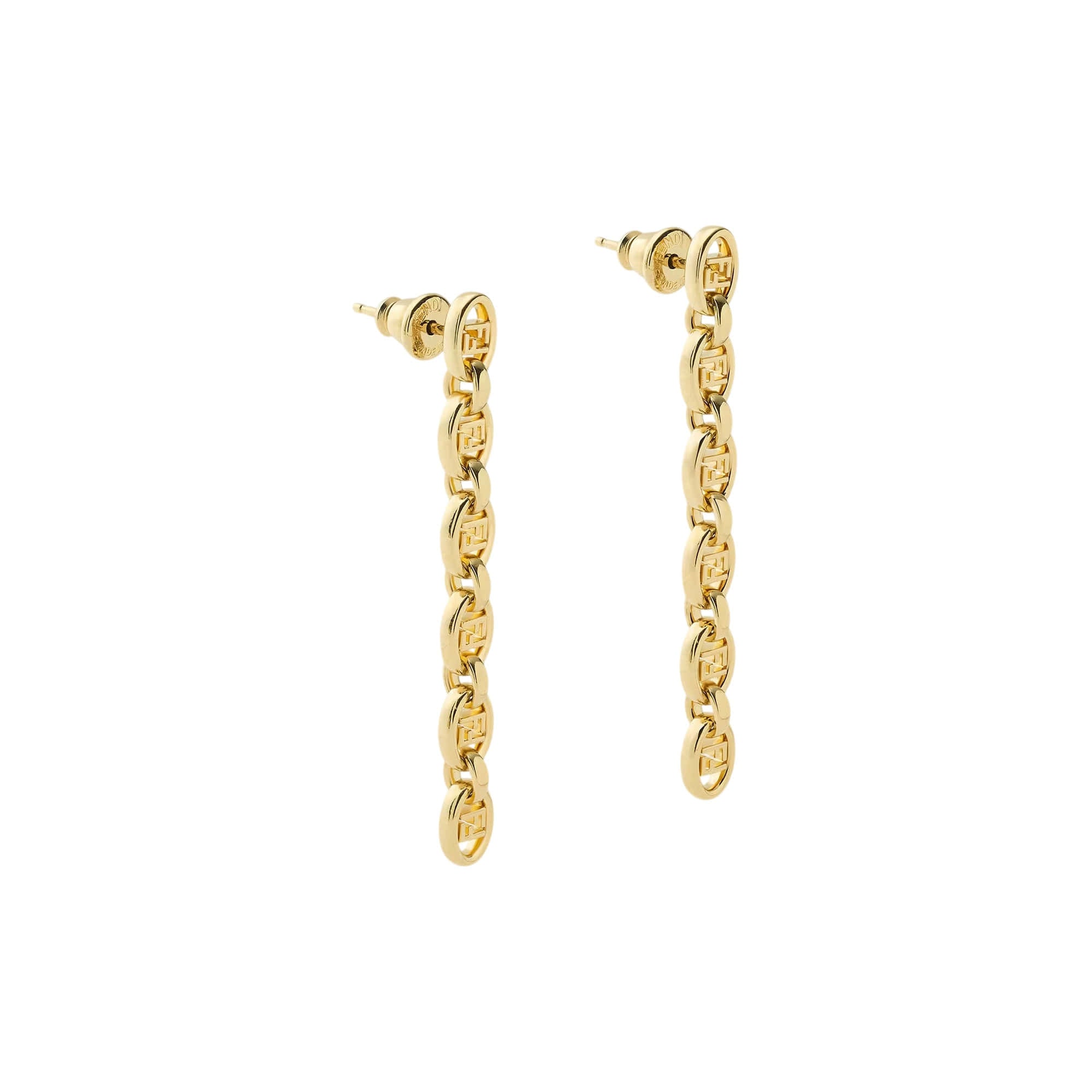 Fendi Orbit Pendant Earrings