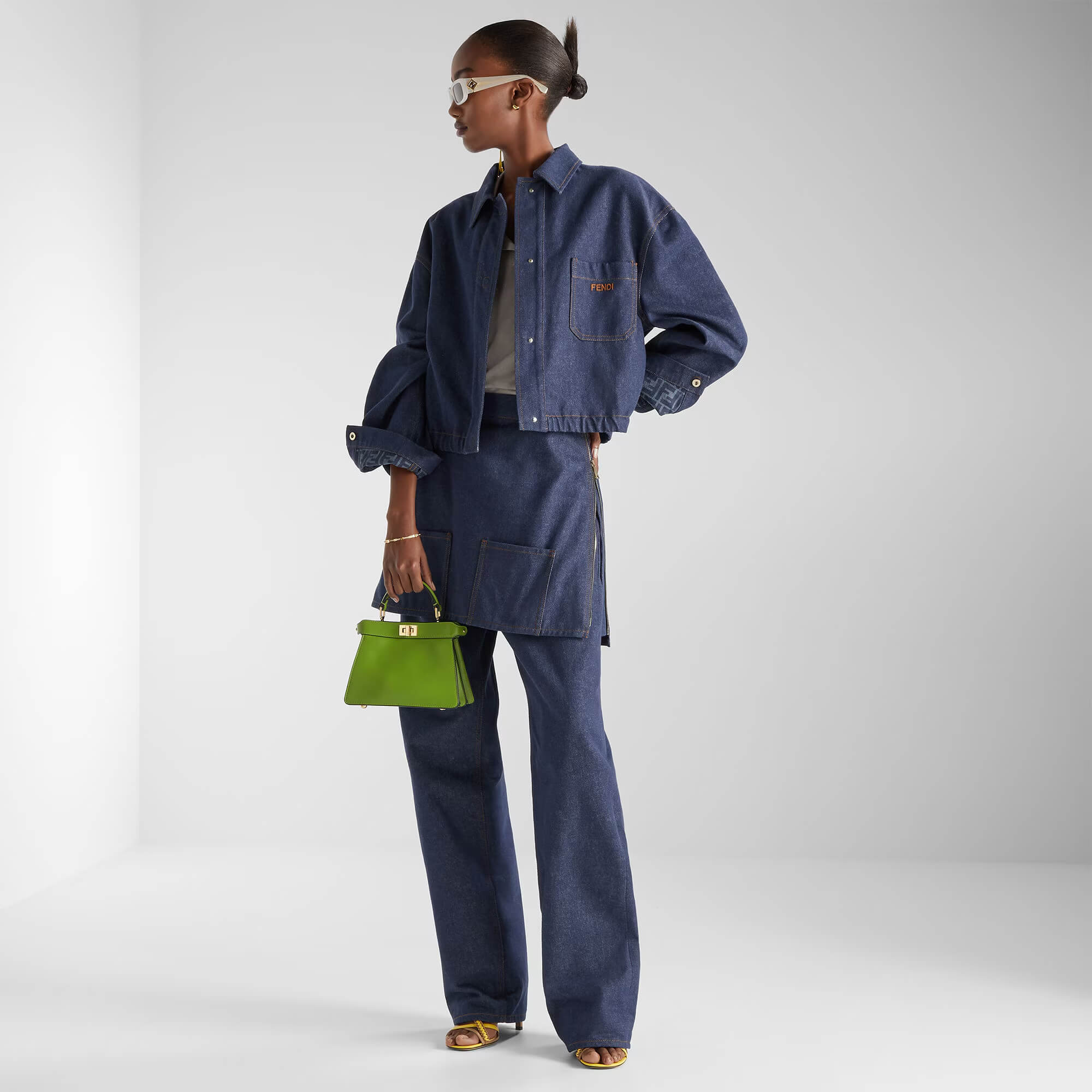 Fendi Peekaboo ISeeU Petite Bag