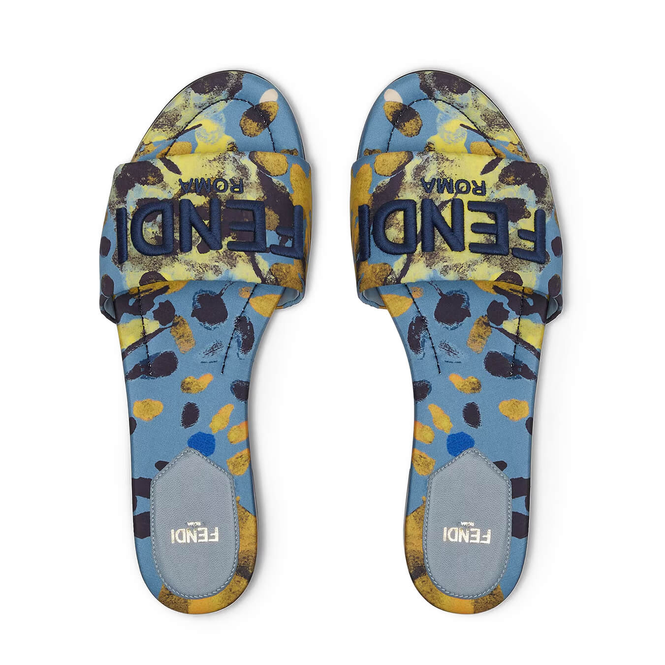Fendi Women’s Silk Slides
