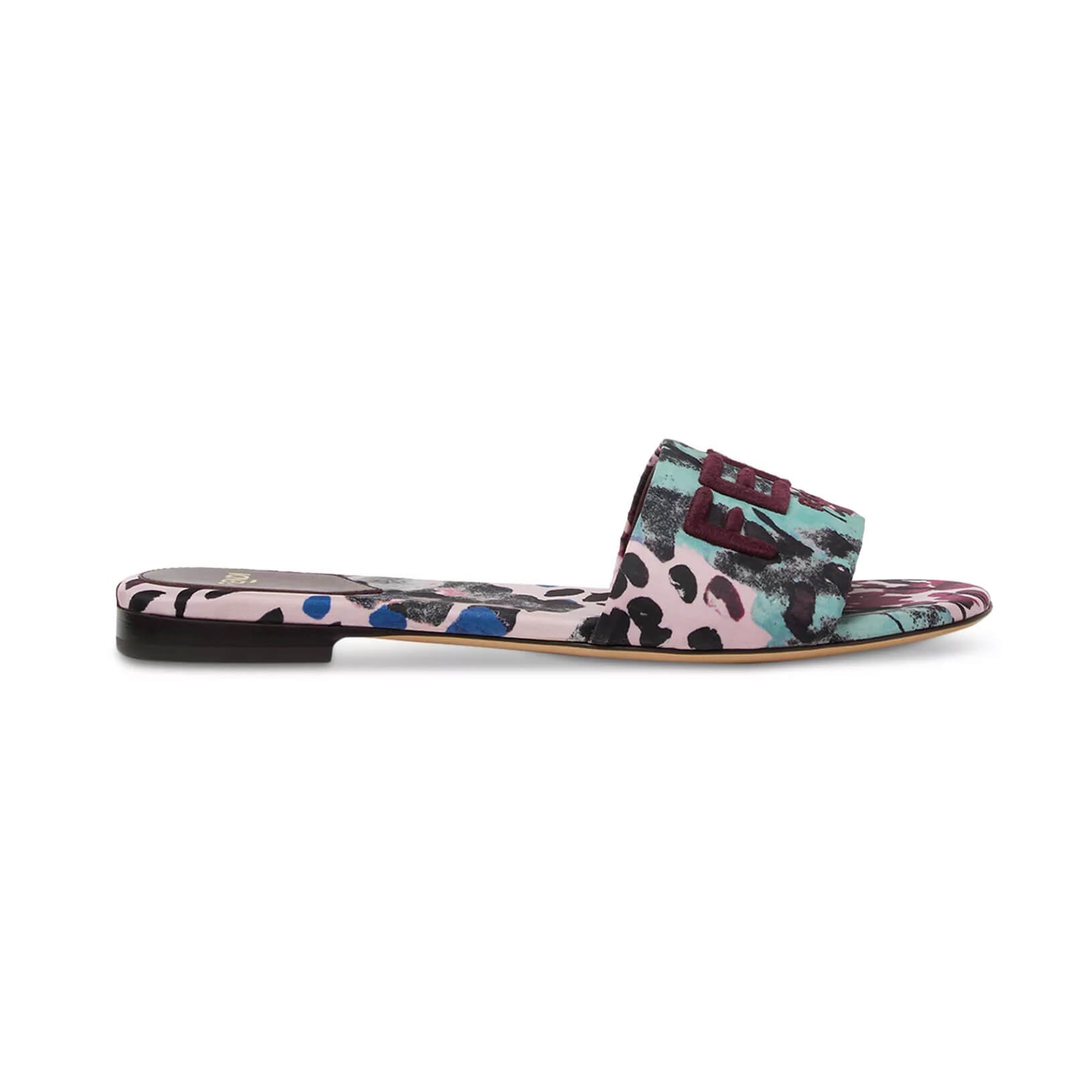 Fendi Women's Silk Slides