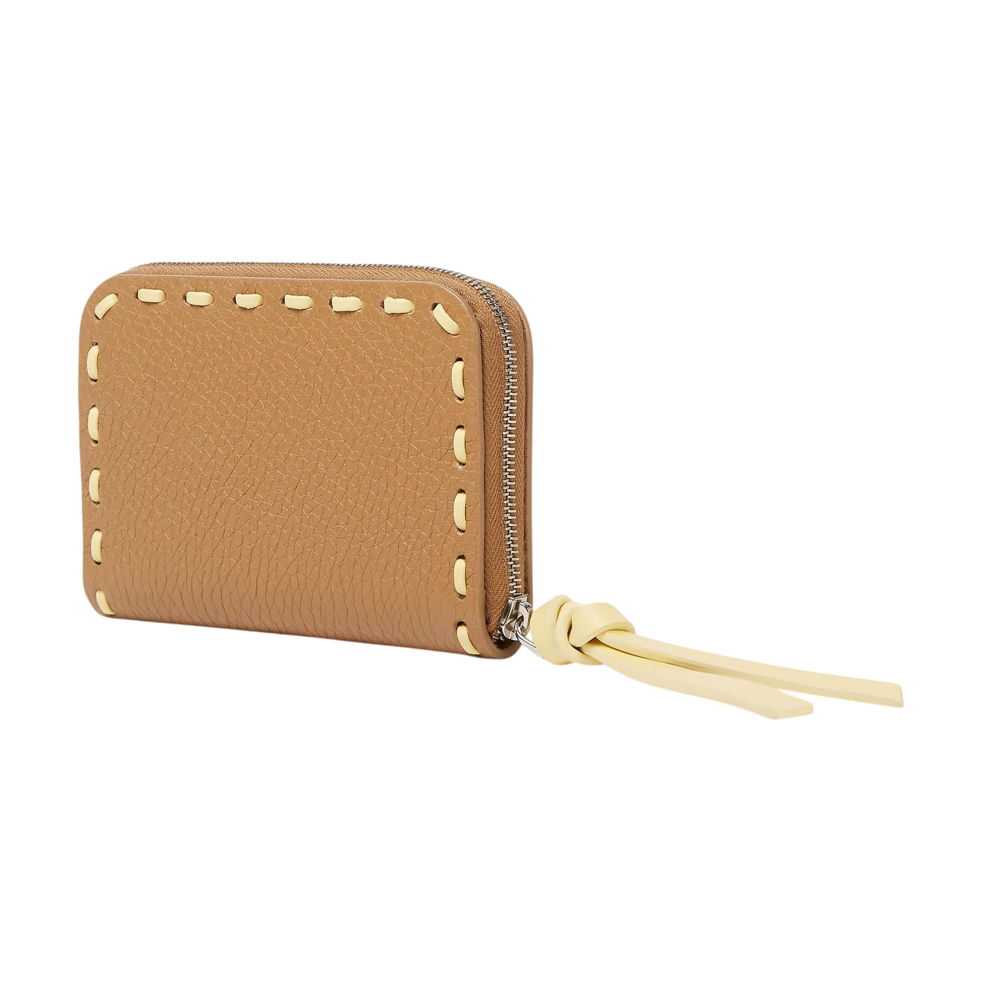 Fendi Zip Around Peekaboo Mini Wallet
