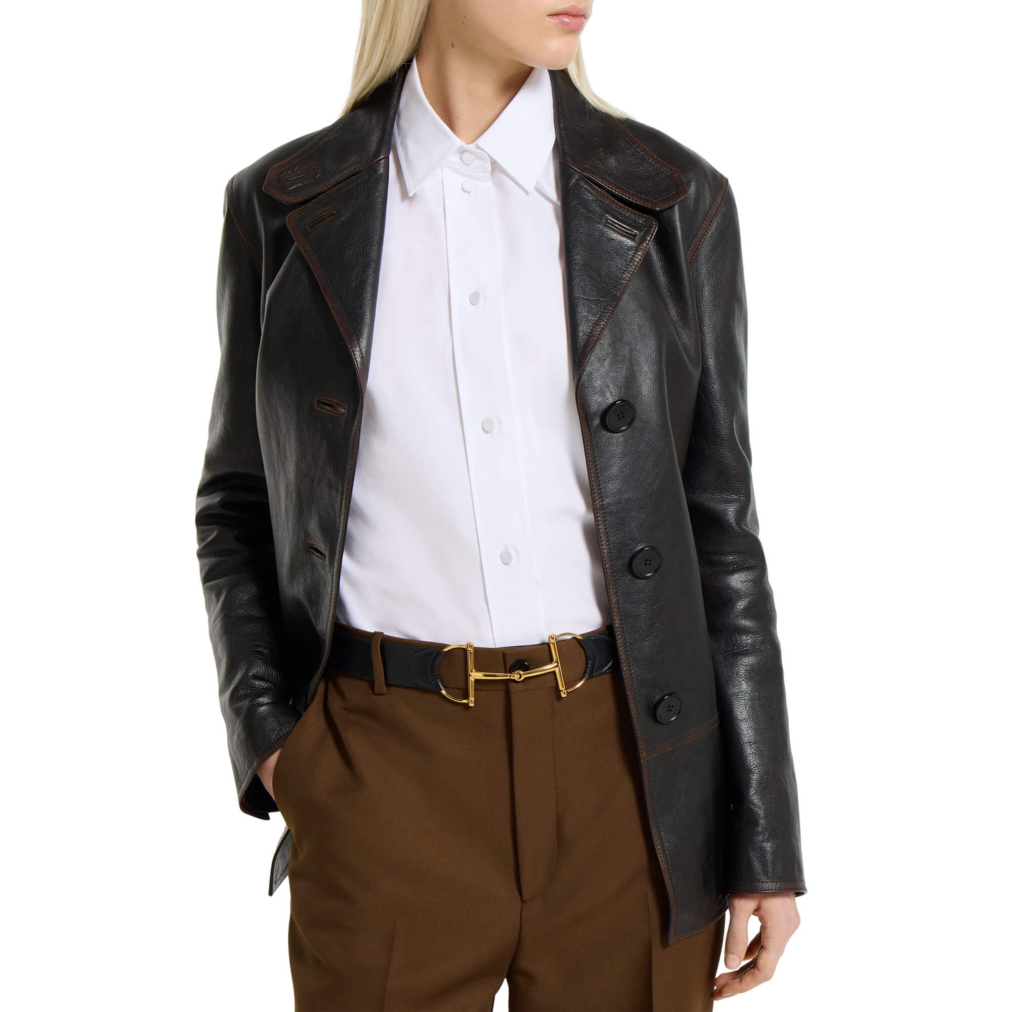 Gucci Belt With Oversized Horsebit