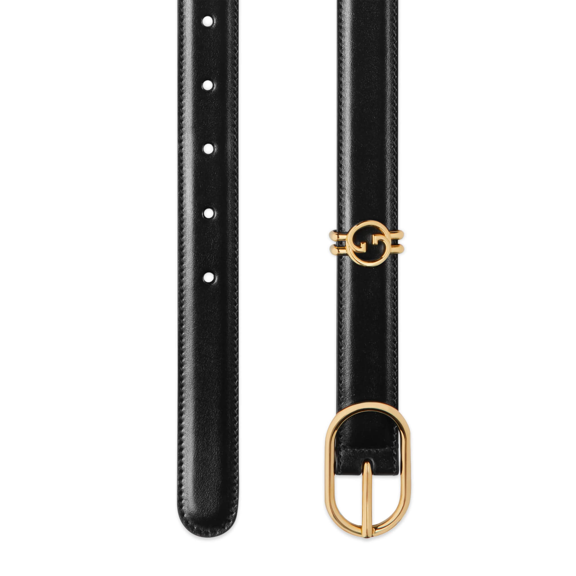 Gucci Belt With Round Interlocking G