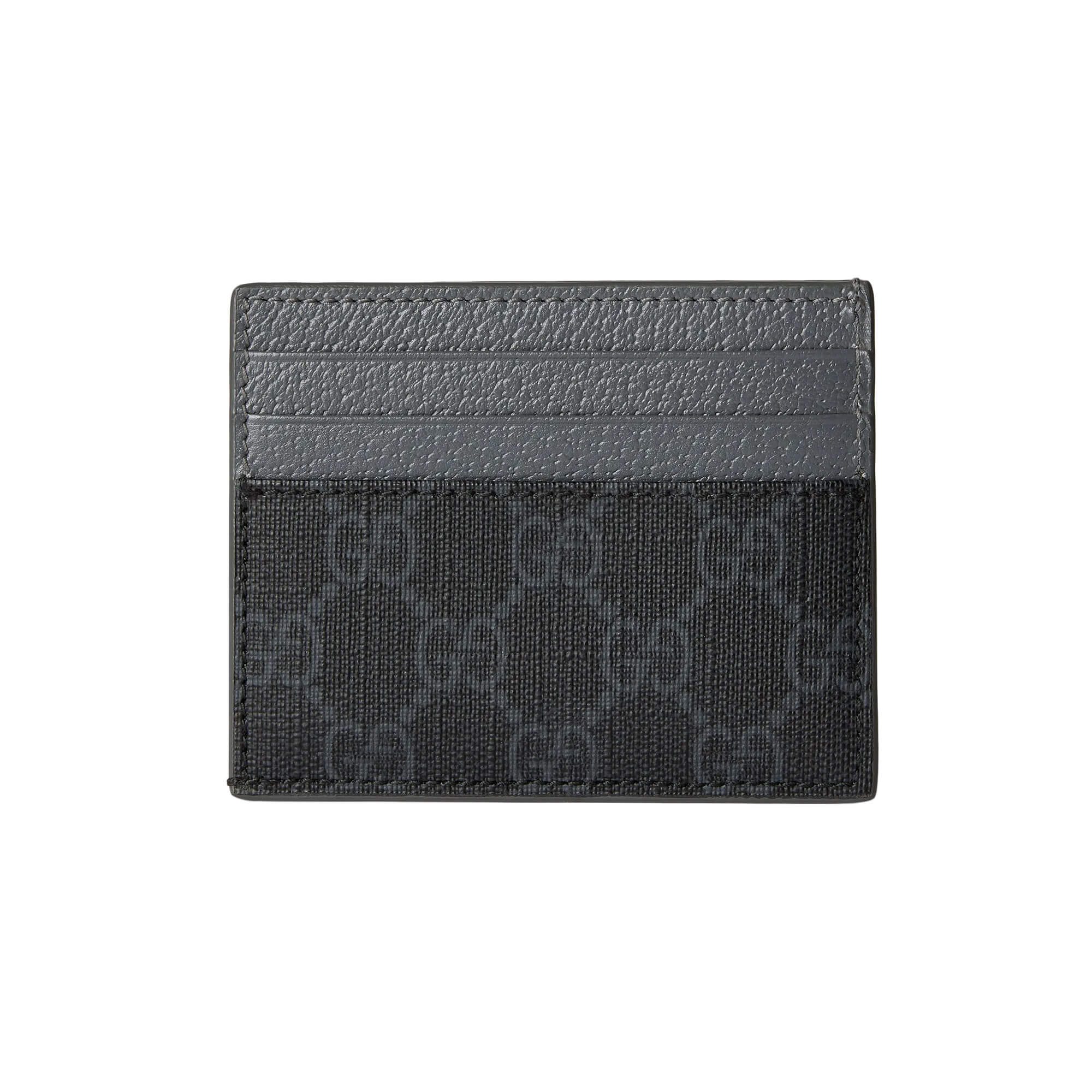 Gucci Bi-color Card Case With GG Detail