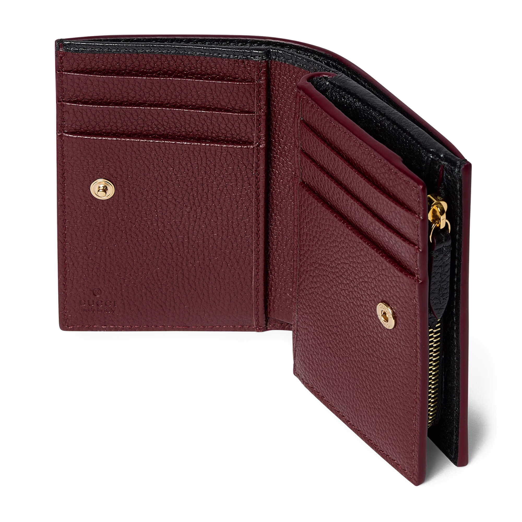 Gucci Bi-color GG Marmont Small Wallet