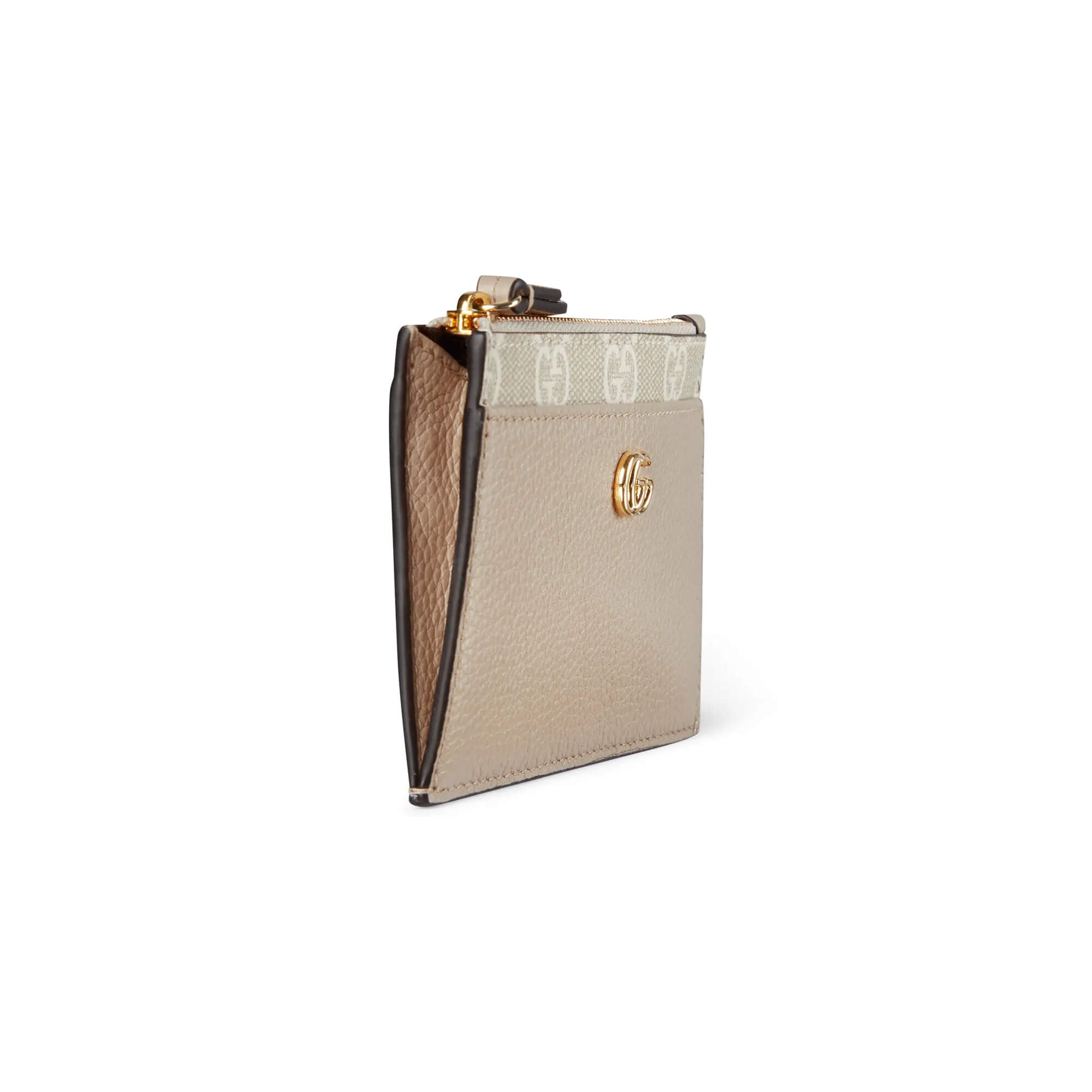 Gucci Bi-colour GG Marmont Zip Key Pouch