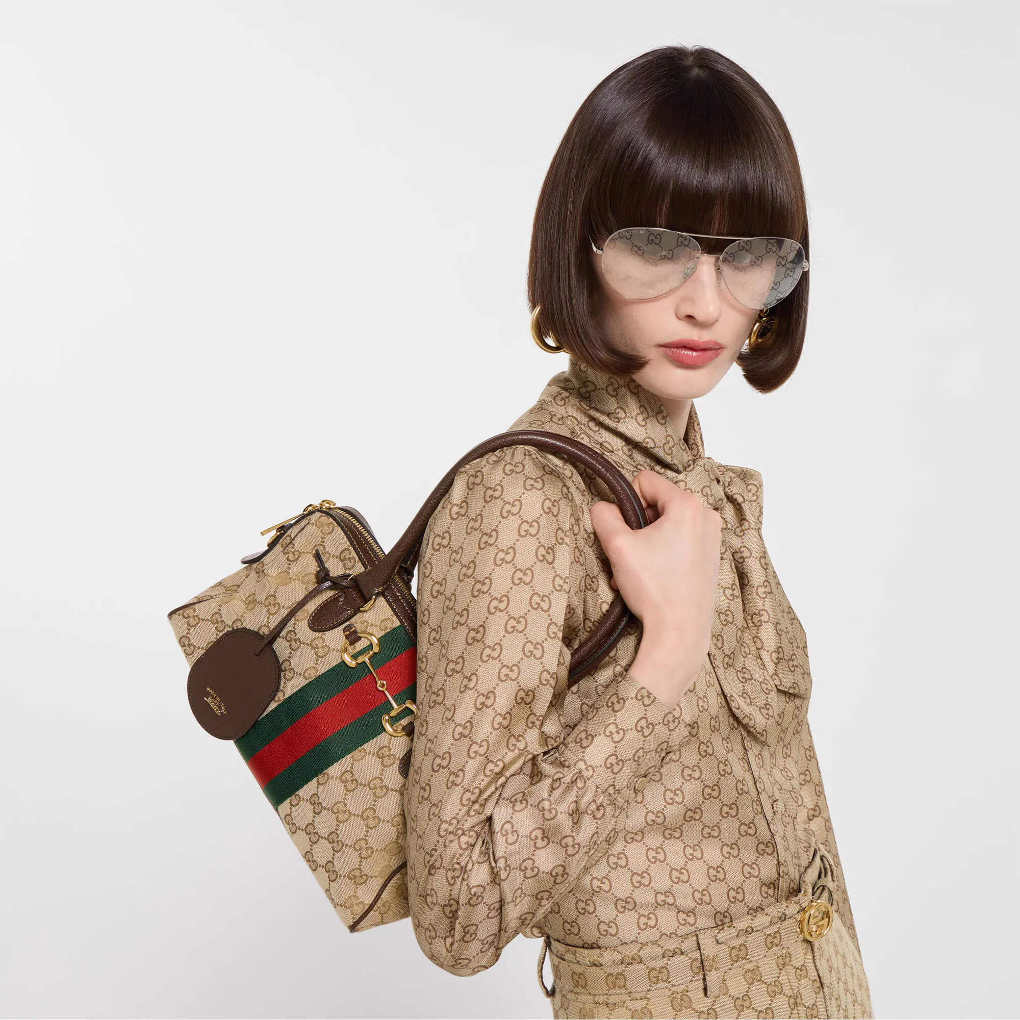 Gucci Borsetto Medium Boston Bag