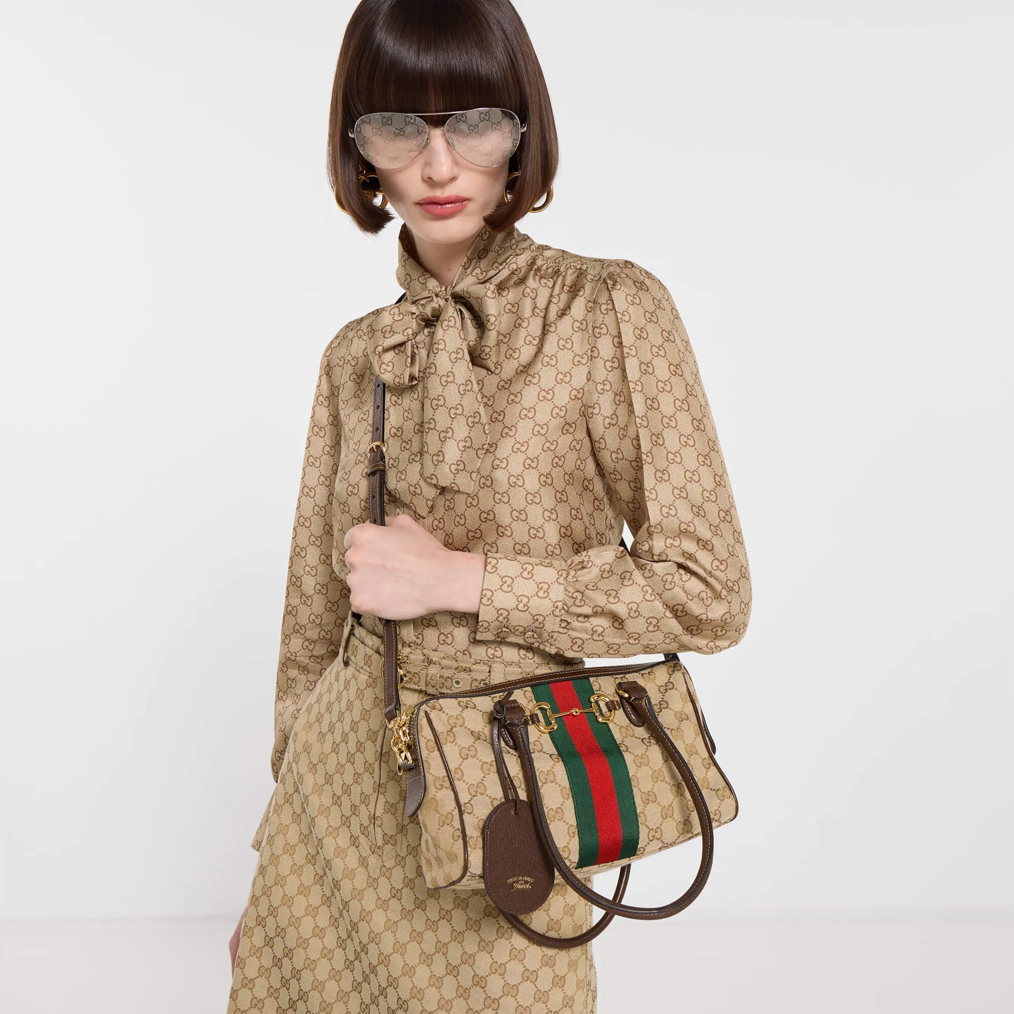 Gucci Borsetto Medium Boston Bag
