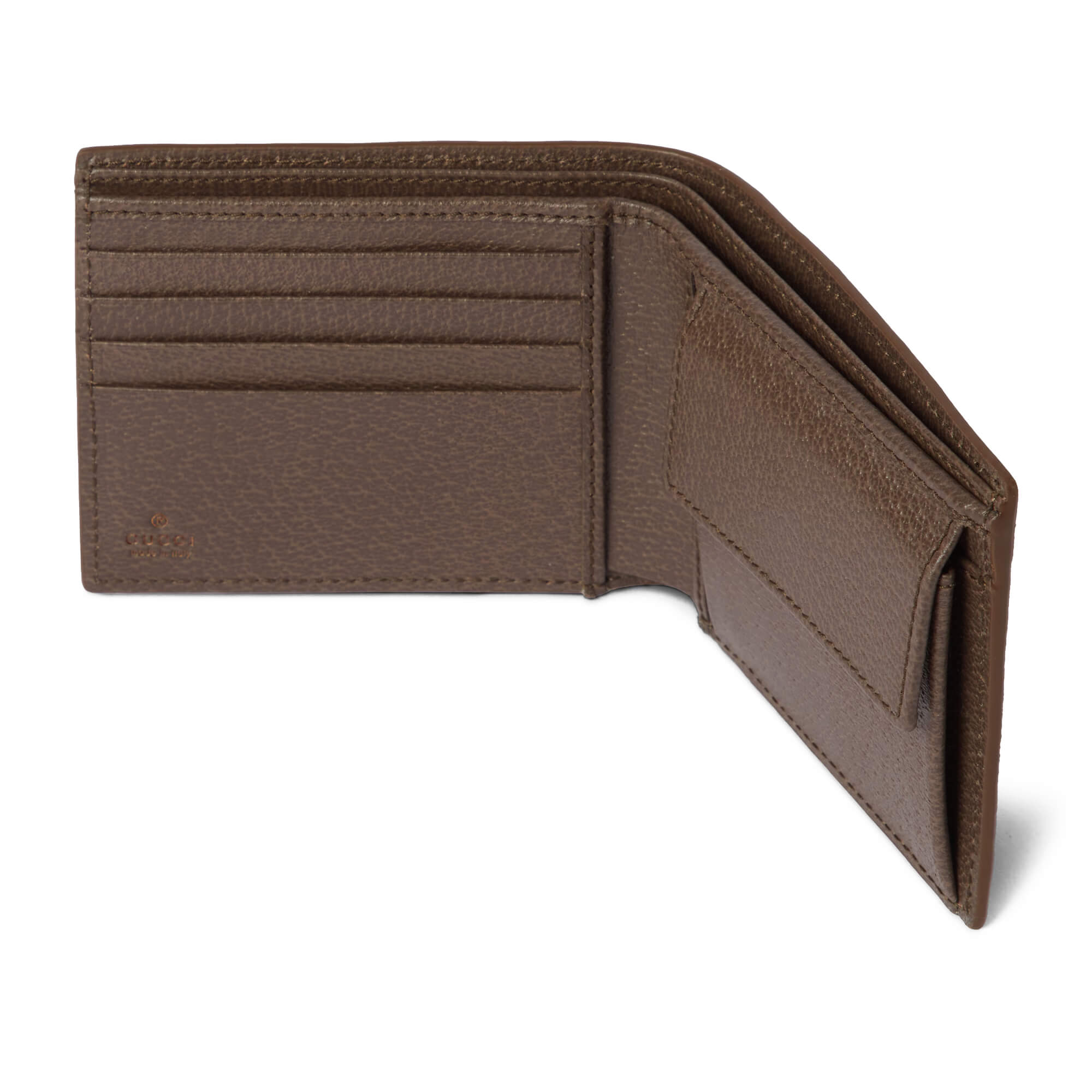 Gucci Brown Interior GG Coin Wallet