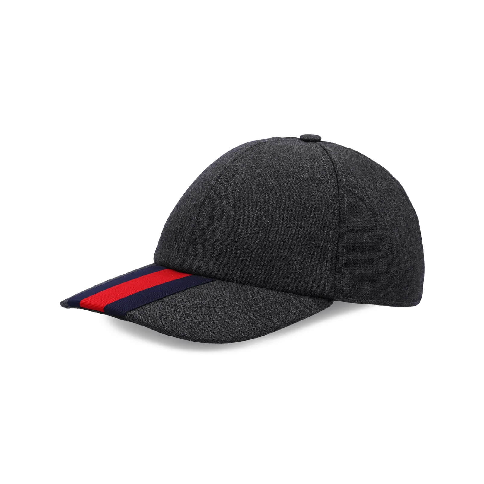 Gucci Canvas Baseball Hat With Web